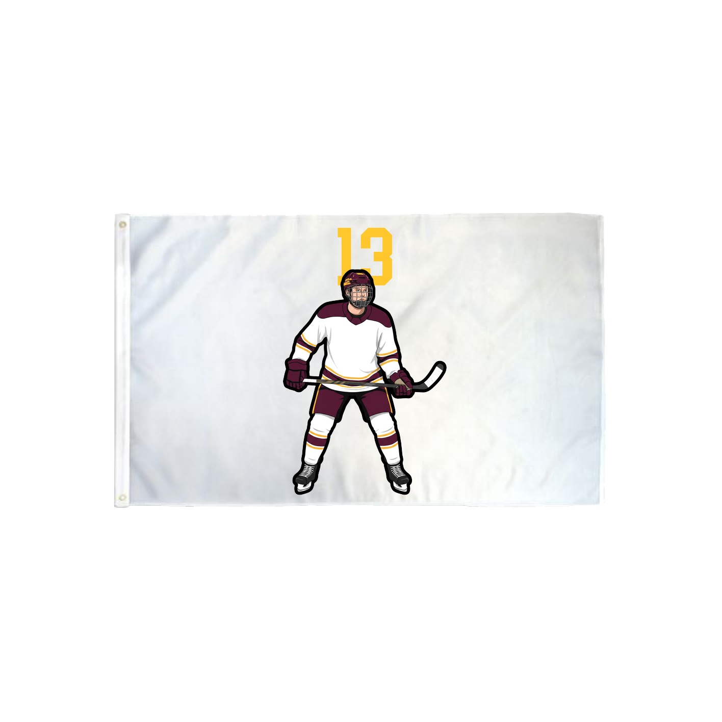 3x5 Flag — Number Top in Classic