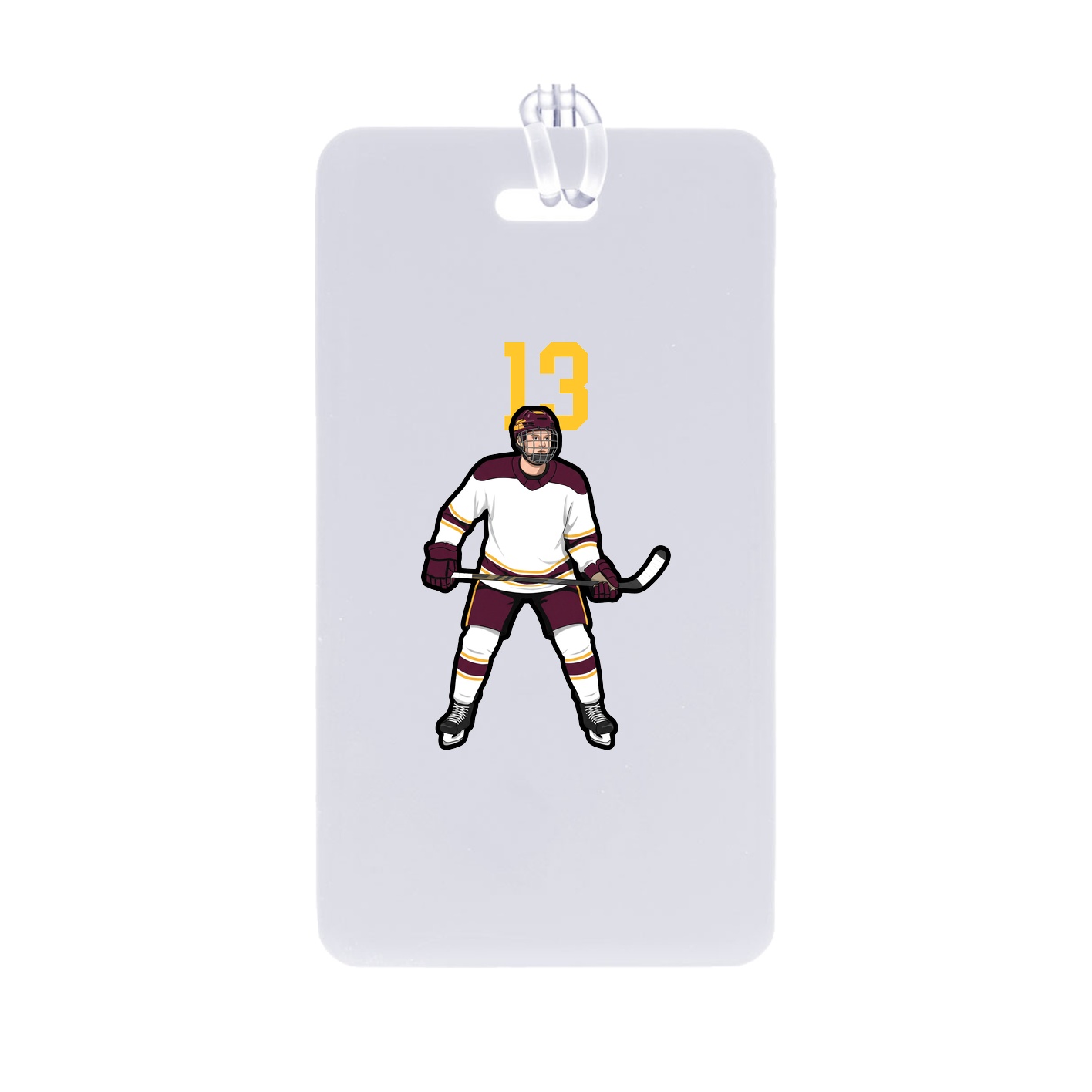 Bag Tag — Number Top in Classic