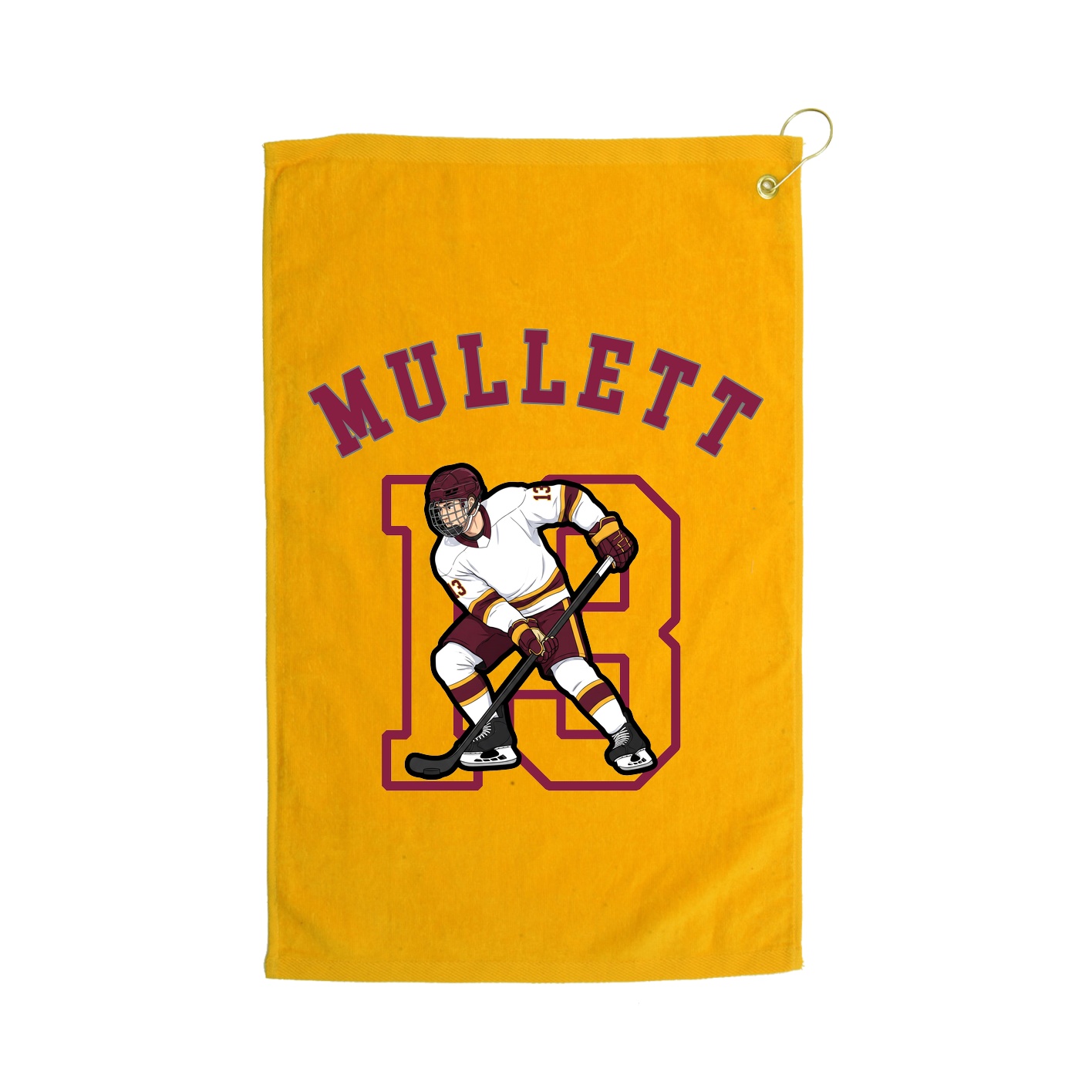 Golf Towel — Shirsey Arch in Gold