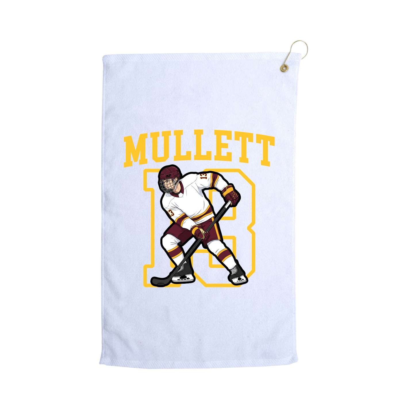 Golf Towel — Shirsey in White