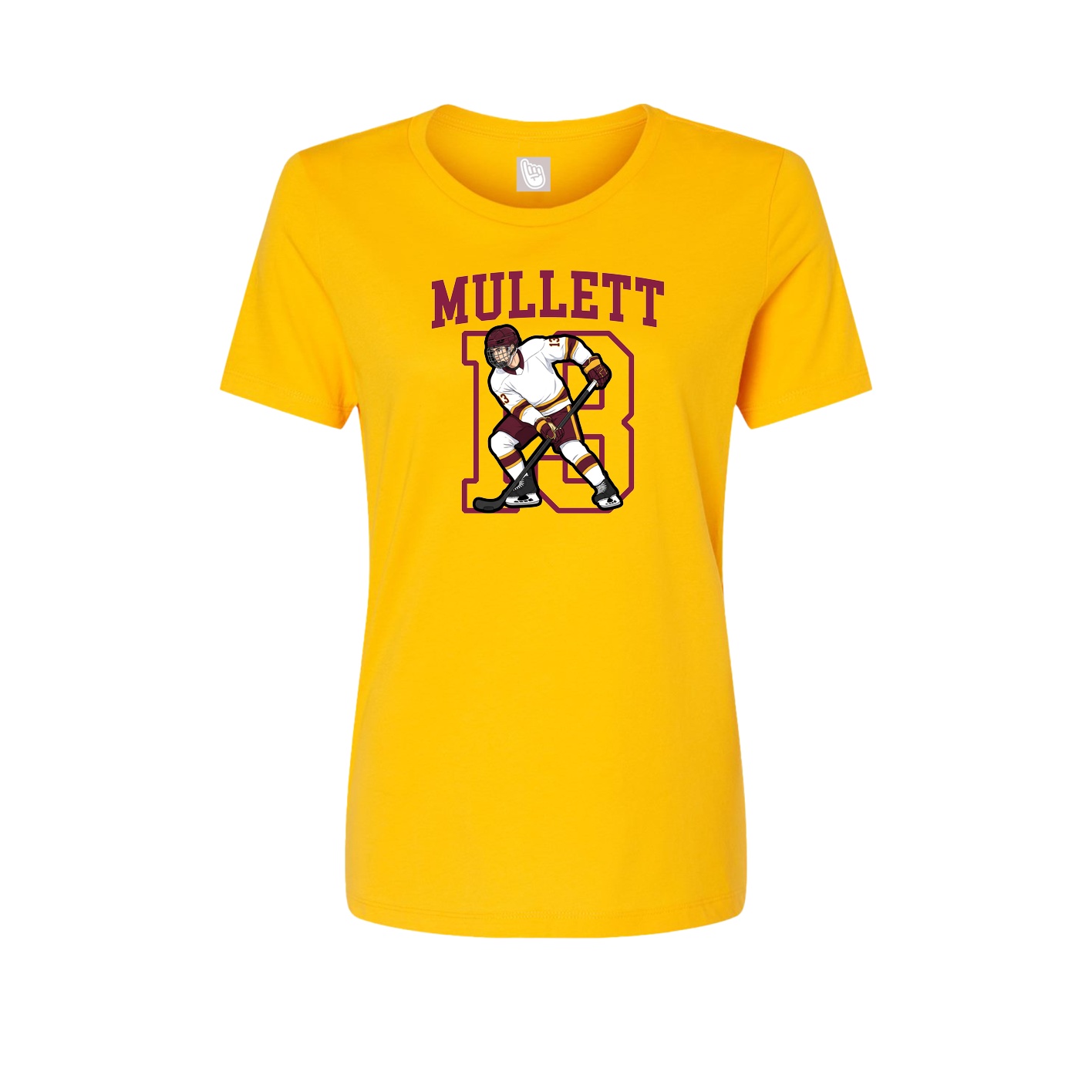 Fitted Women's Tee — Shirsey in Gold