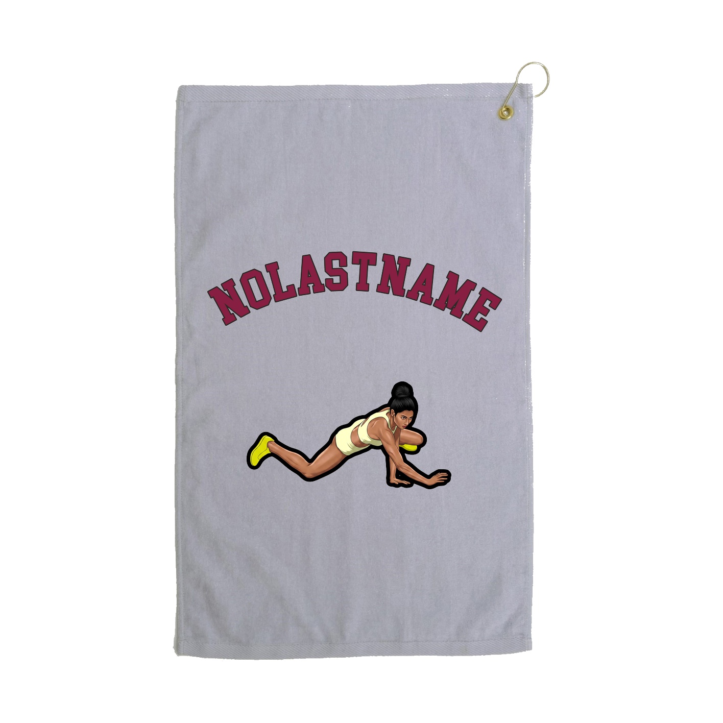 Golf Towel — Shirsey Arch in Grey