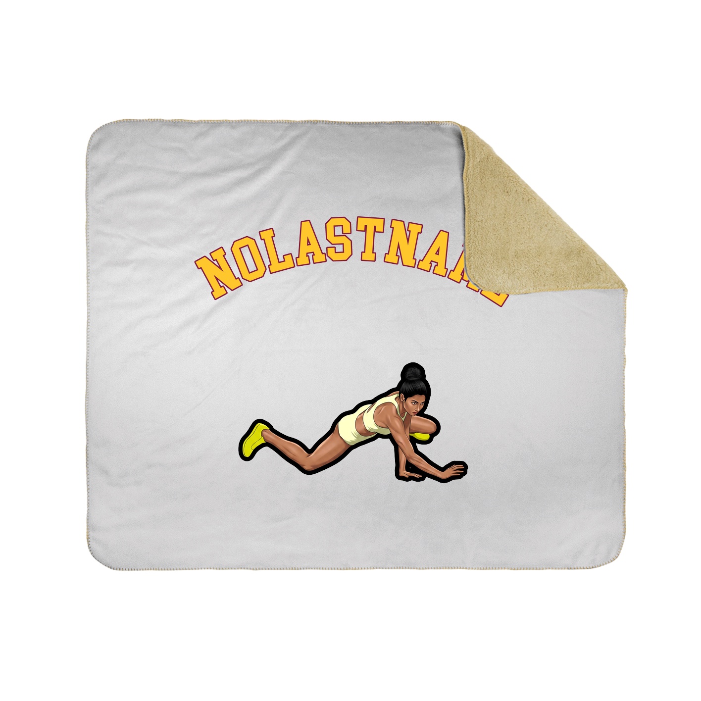 Throw Blanket — Shirsey Arch in White