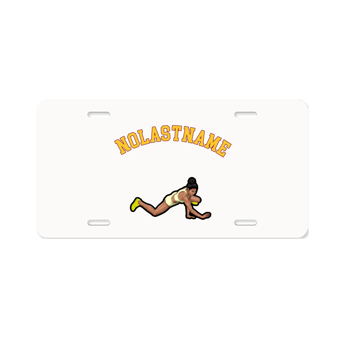 License Plate — Shirsey Arch in Classic