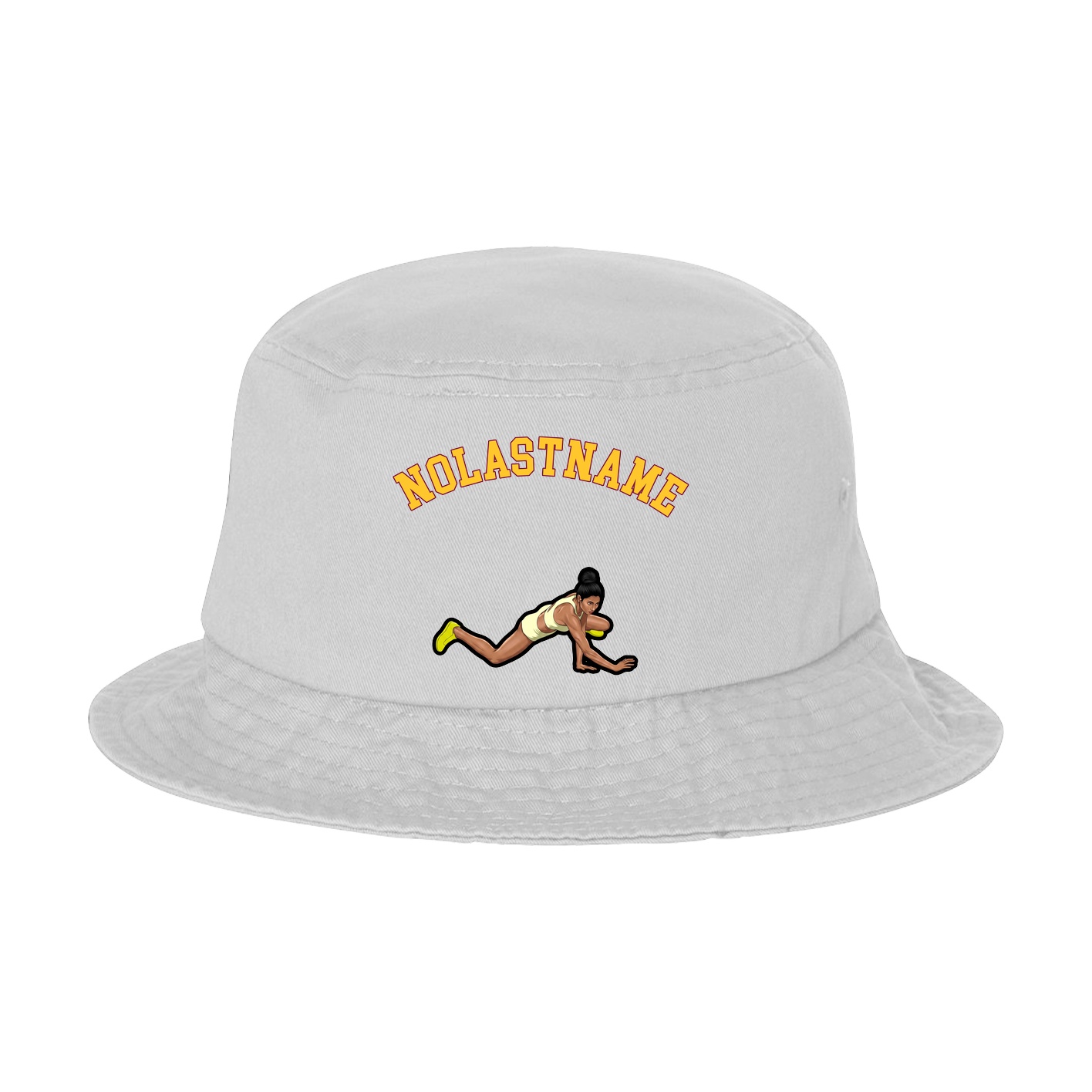Bucket Cap — Shirsey Arch in White