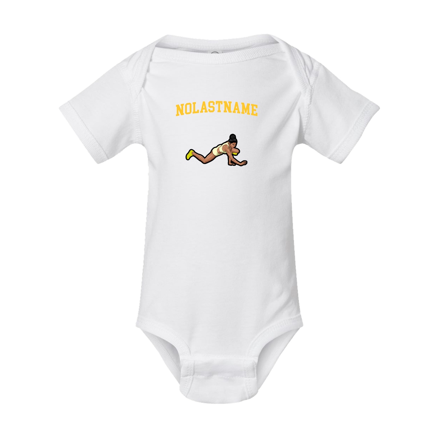 Baby Onesie — Shirsey in White