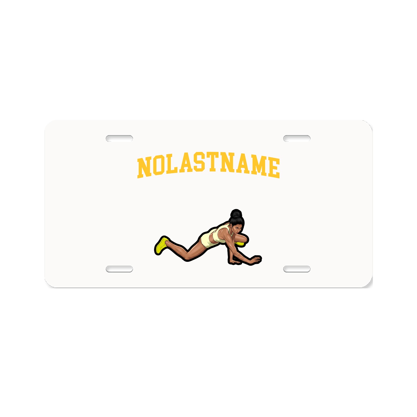License Plate — Shirsey in Classic