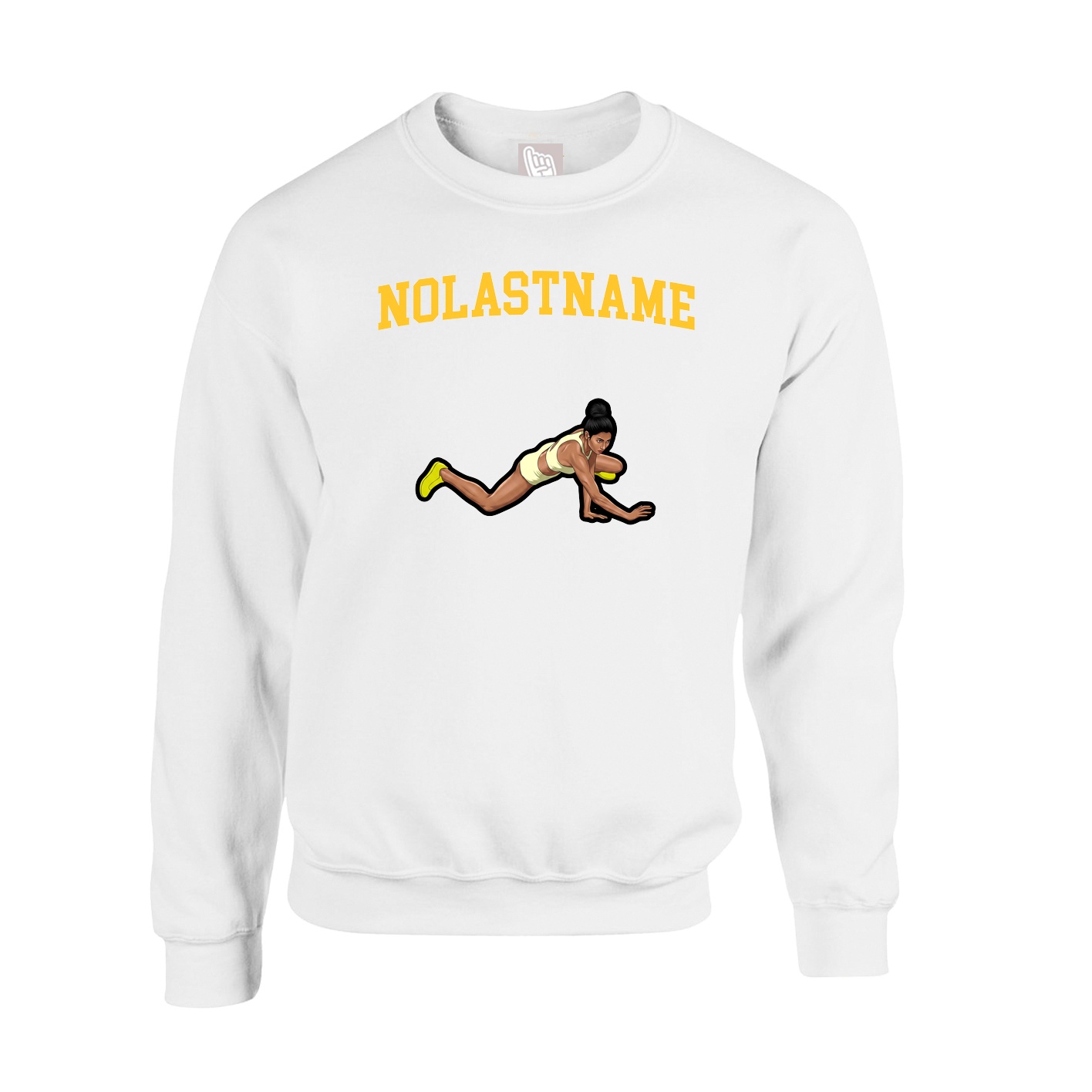 Fleece Crew — Shirsey in White