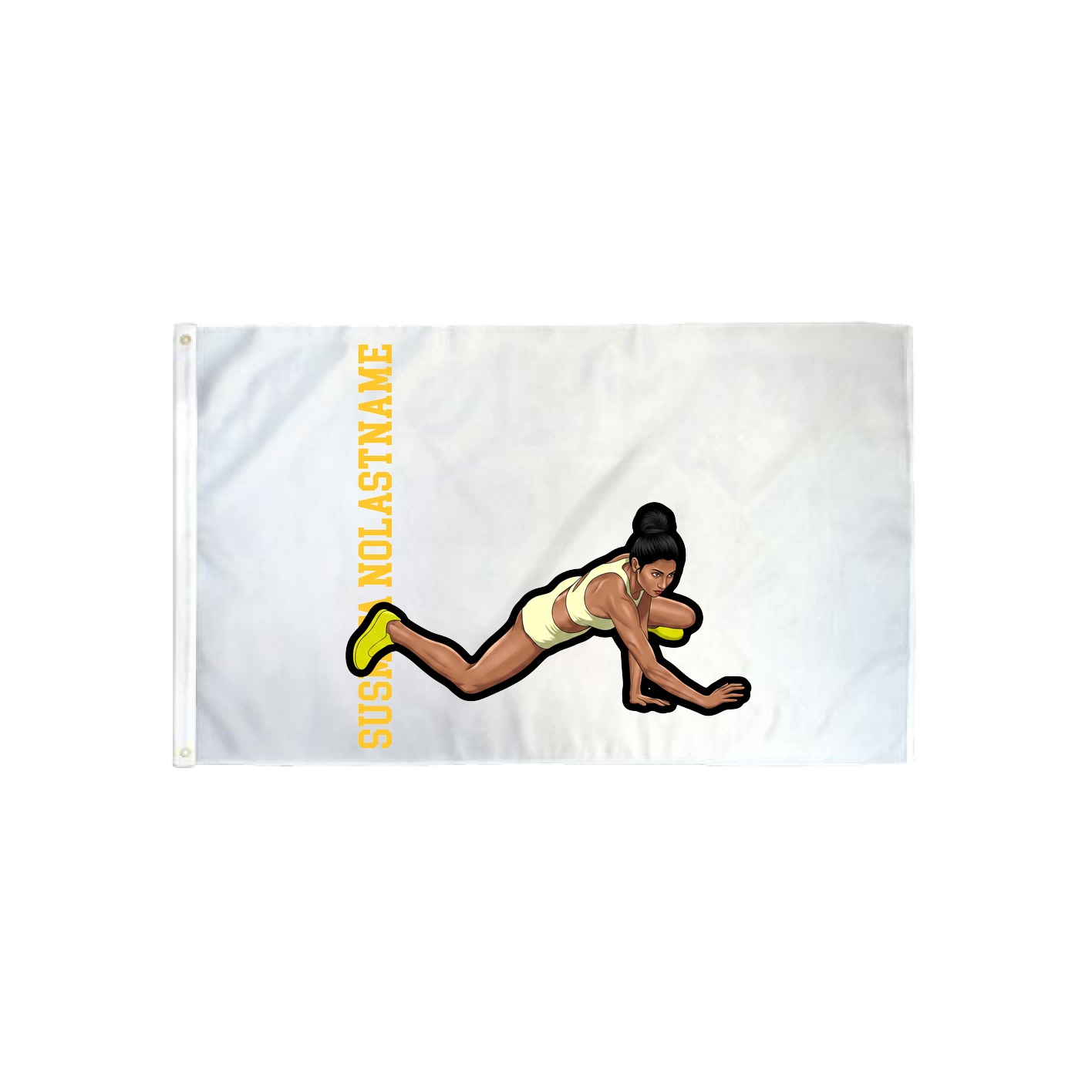 3x5 Flag — Name Vertical in Classic