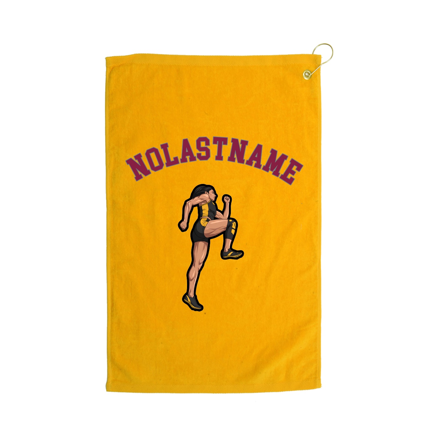 Golf Towel — Shirsey Arch in Gold