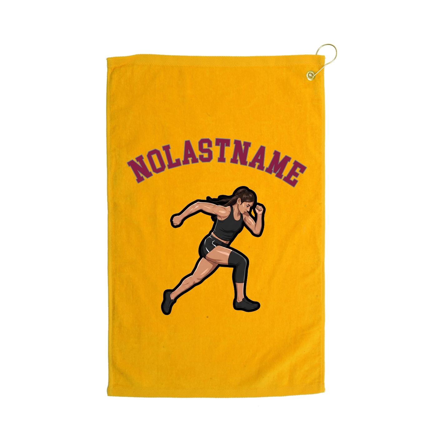 Golf Towel — Shirsey Arch in Gold