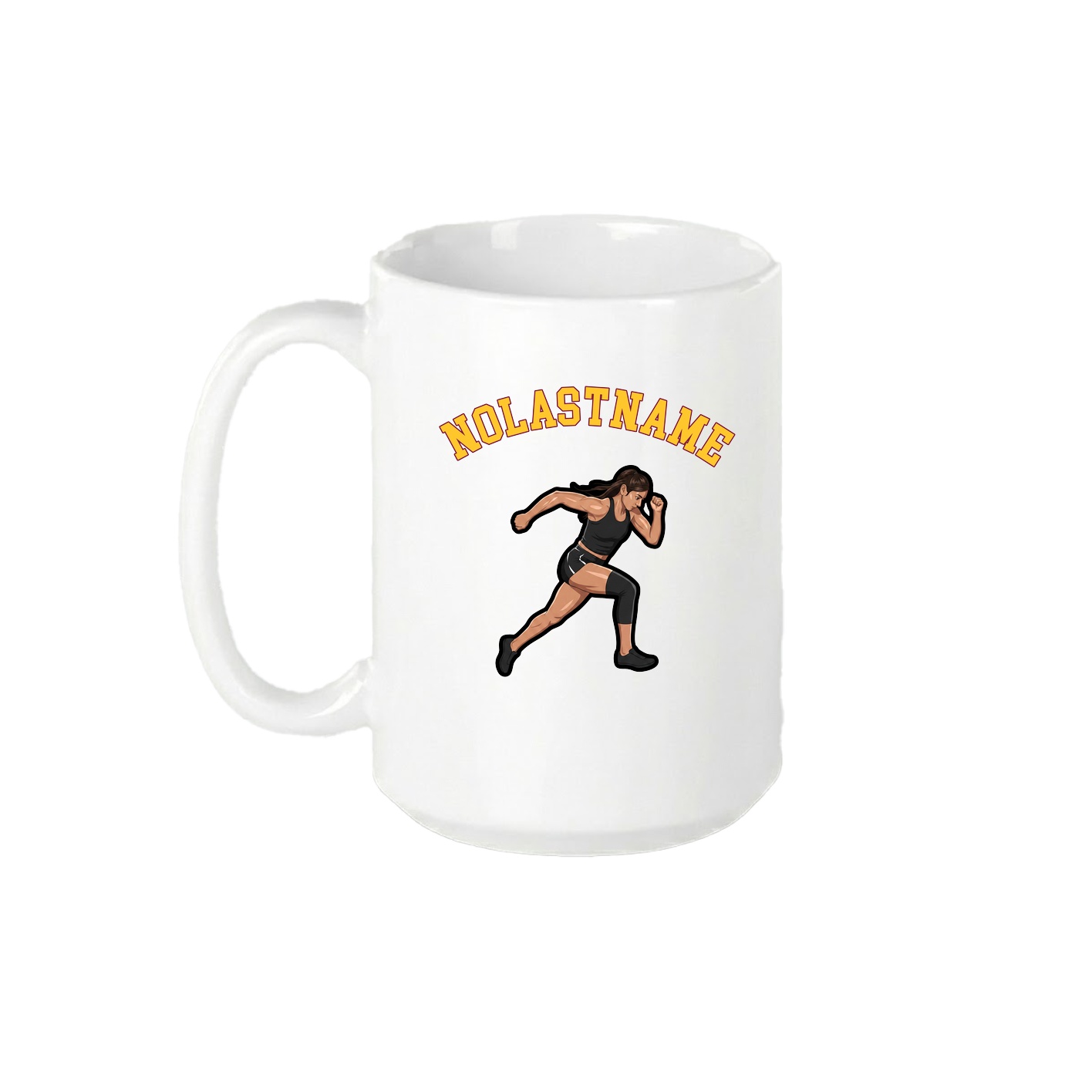 15oz Coffee Mug — Shirsey Arch in White