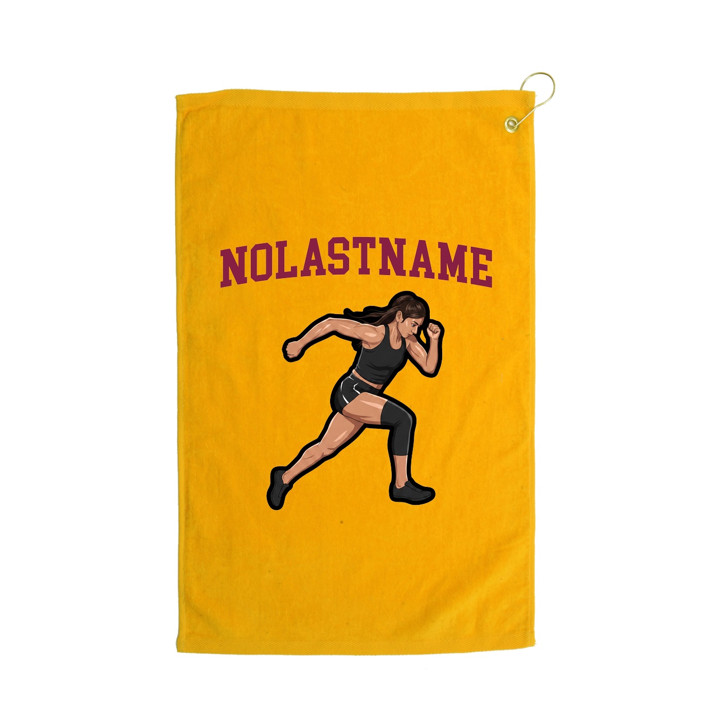 Golf Towel — Shirsey in Gold