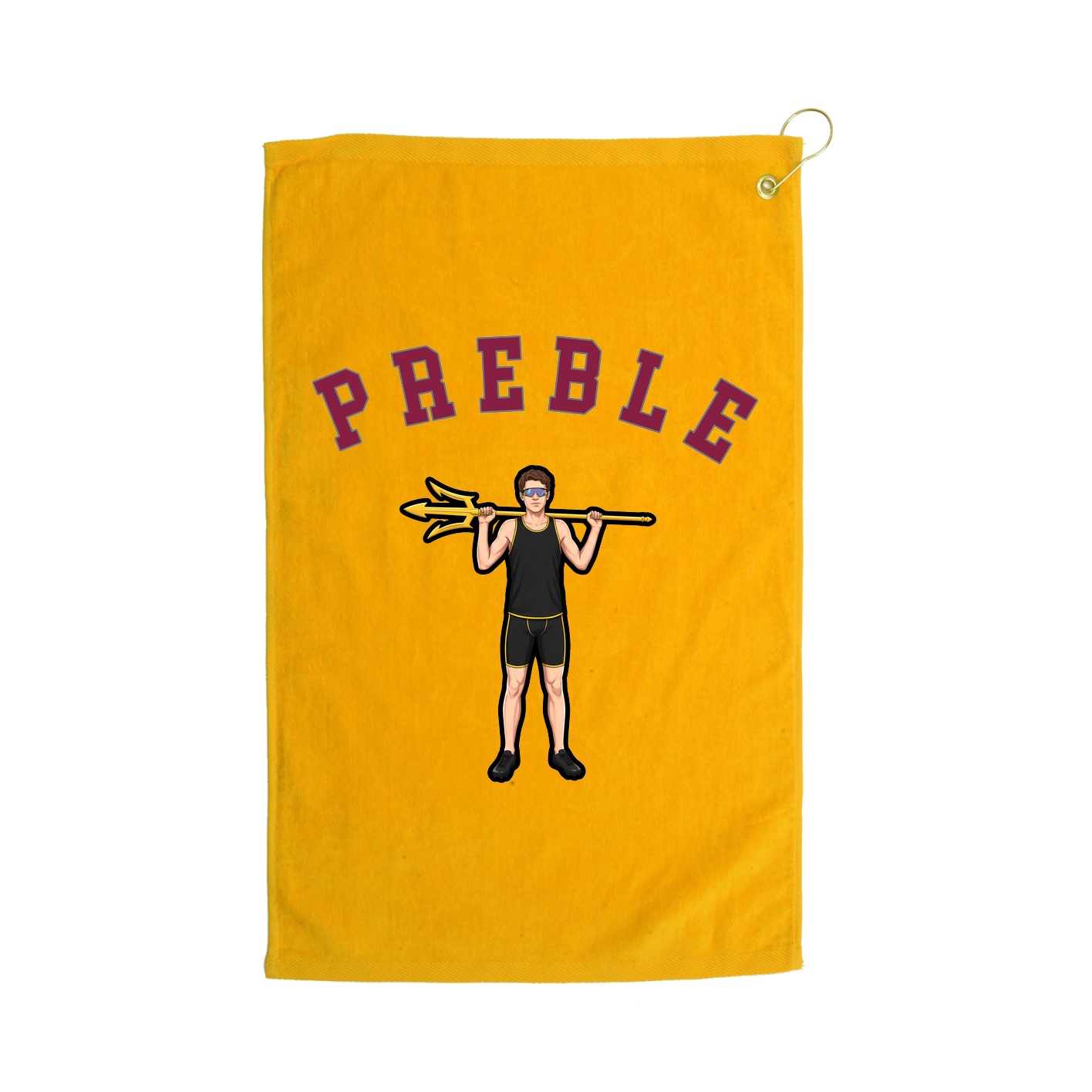 Golf Towel — Shirsey Arch in Gold