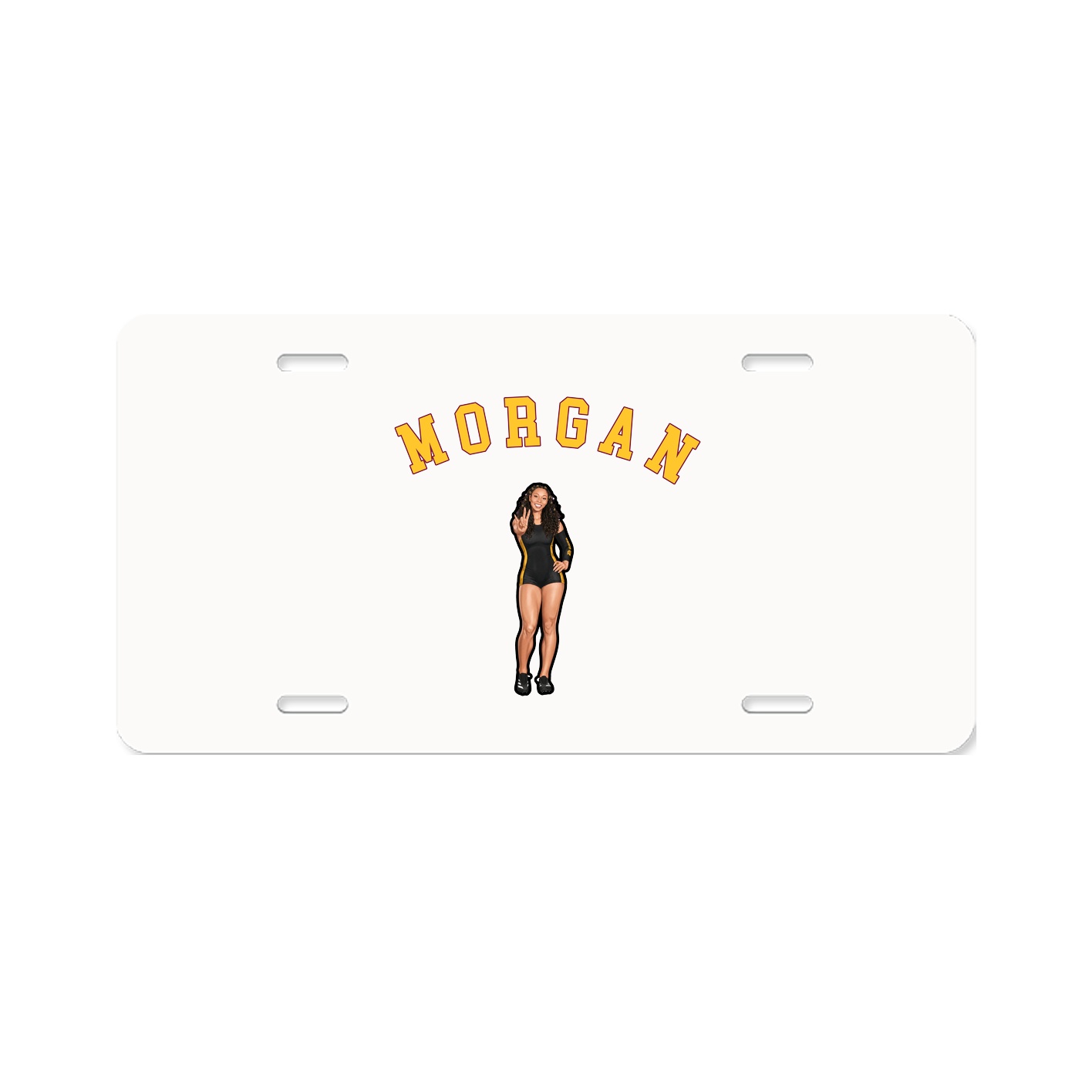License Plate — Shirsey Arch in Classic