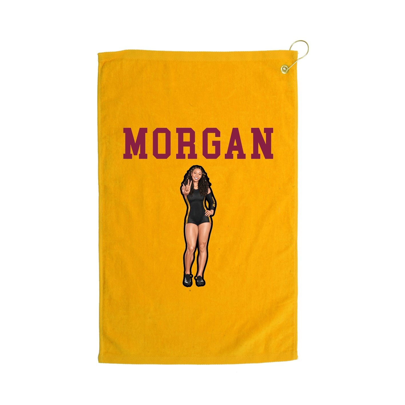 Golf Towel — Shirsey in Gold