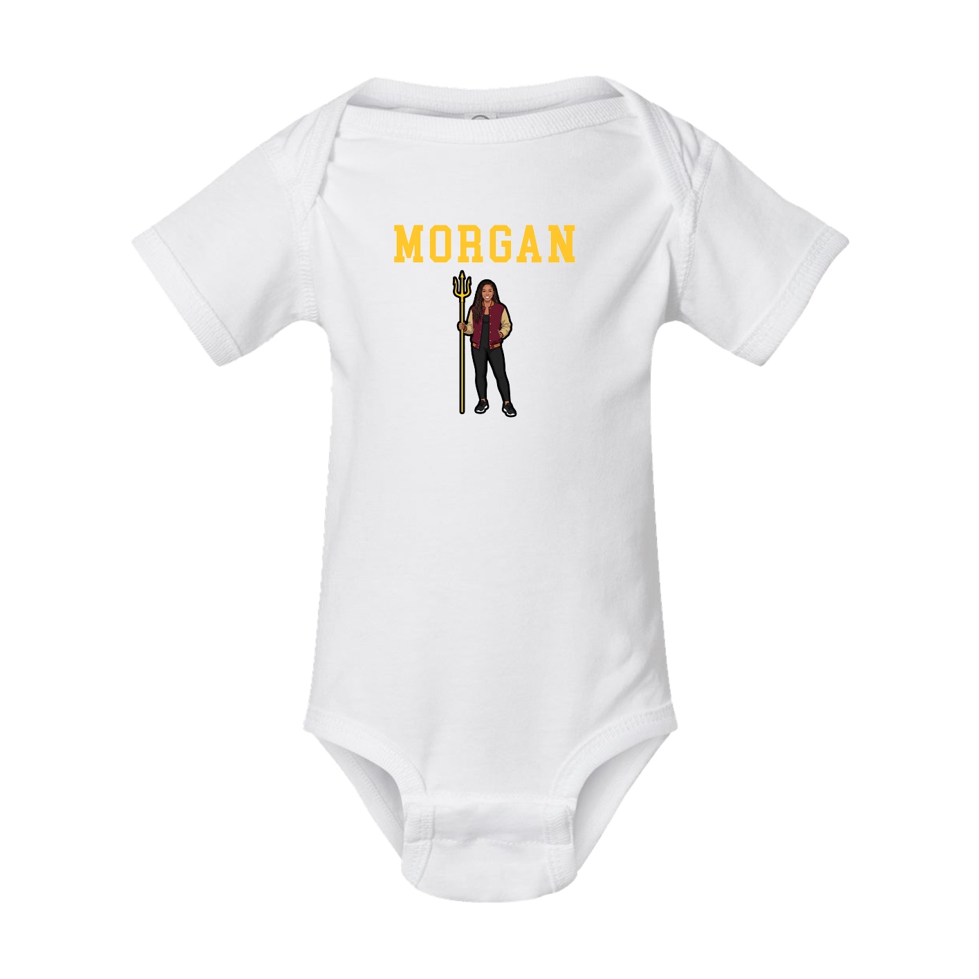 Baby Onesie — Shirsey in White