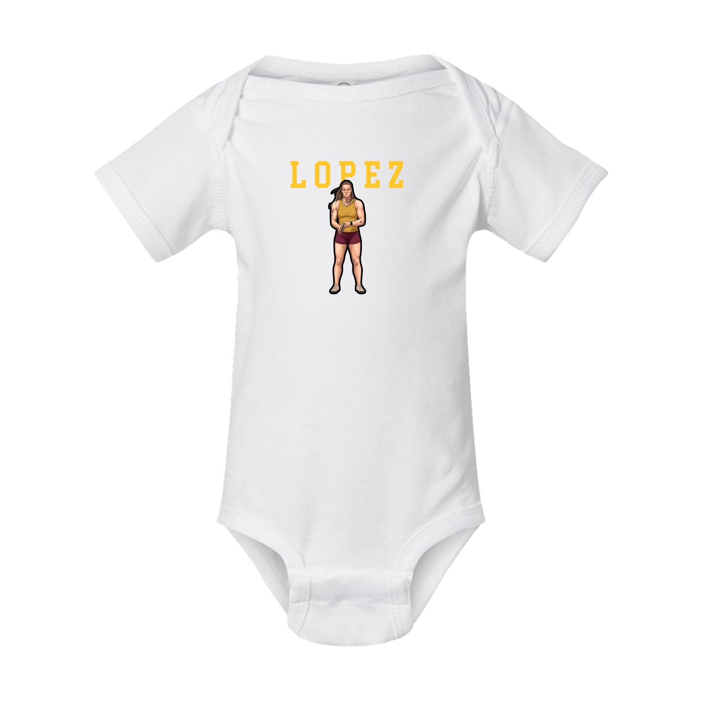 Baby Onesie — Shirsey in White