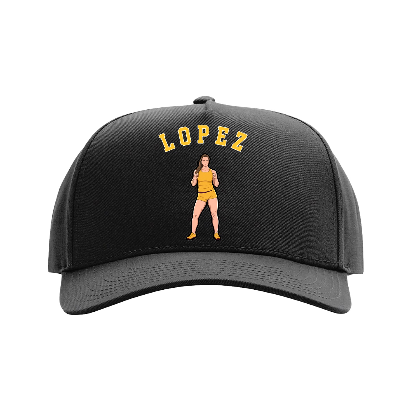 Full Fabric Five-Panel Champ Cap