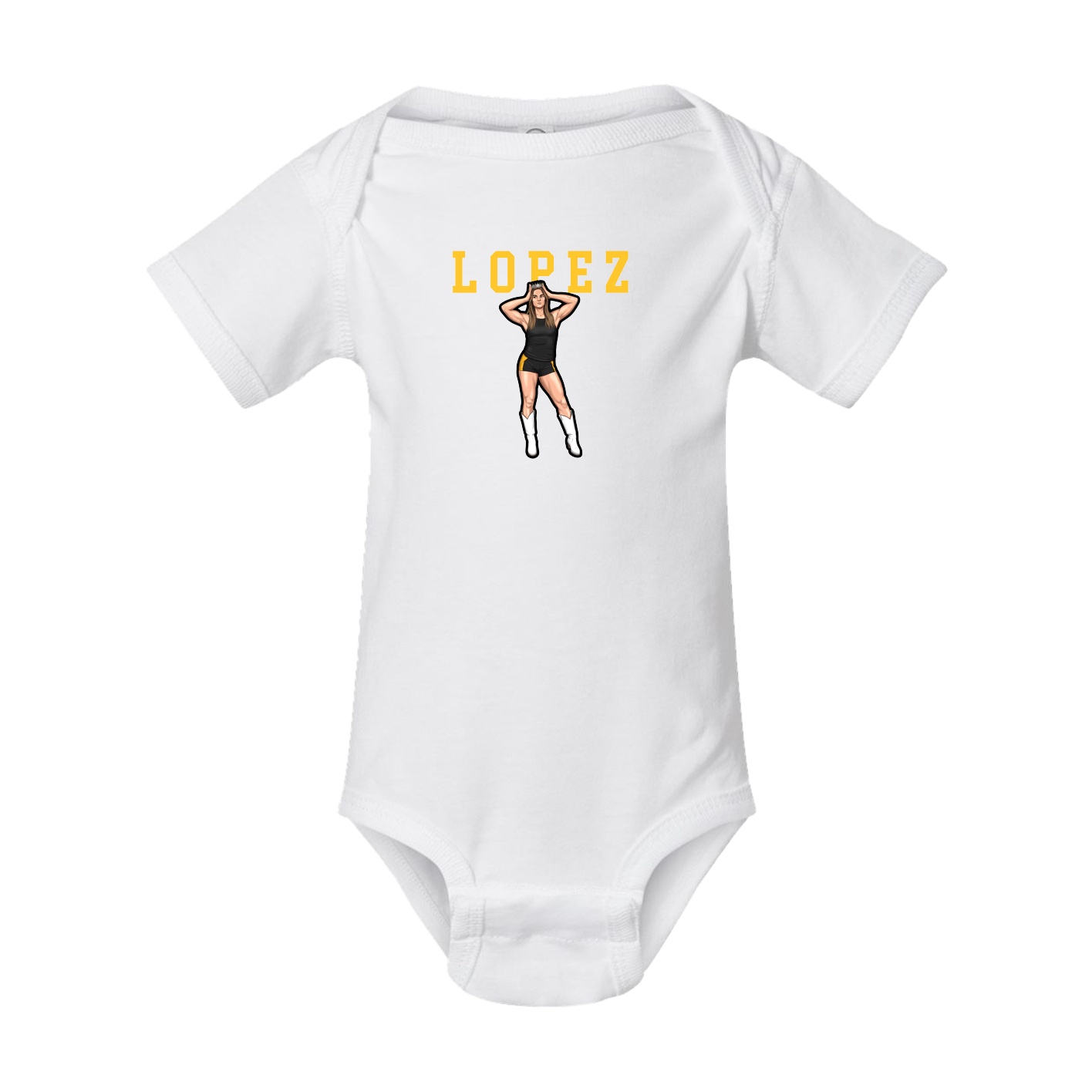 Baby Onesie — Shirsey in White
