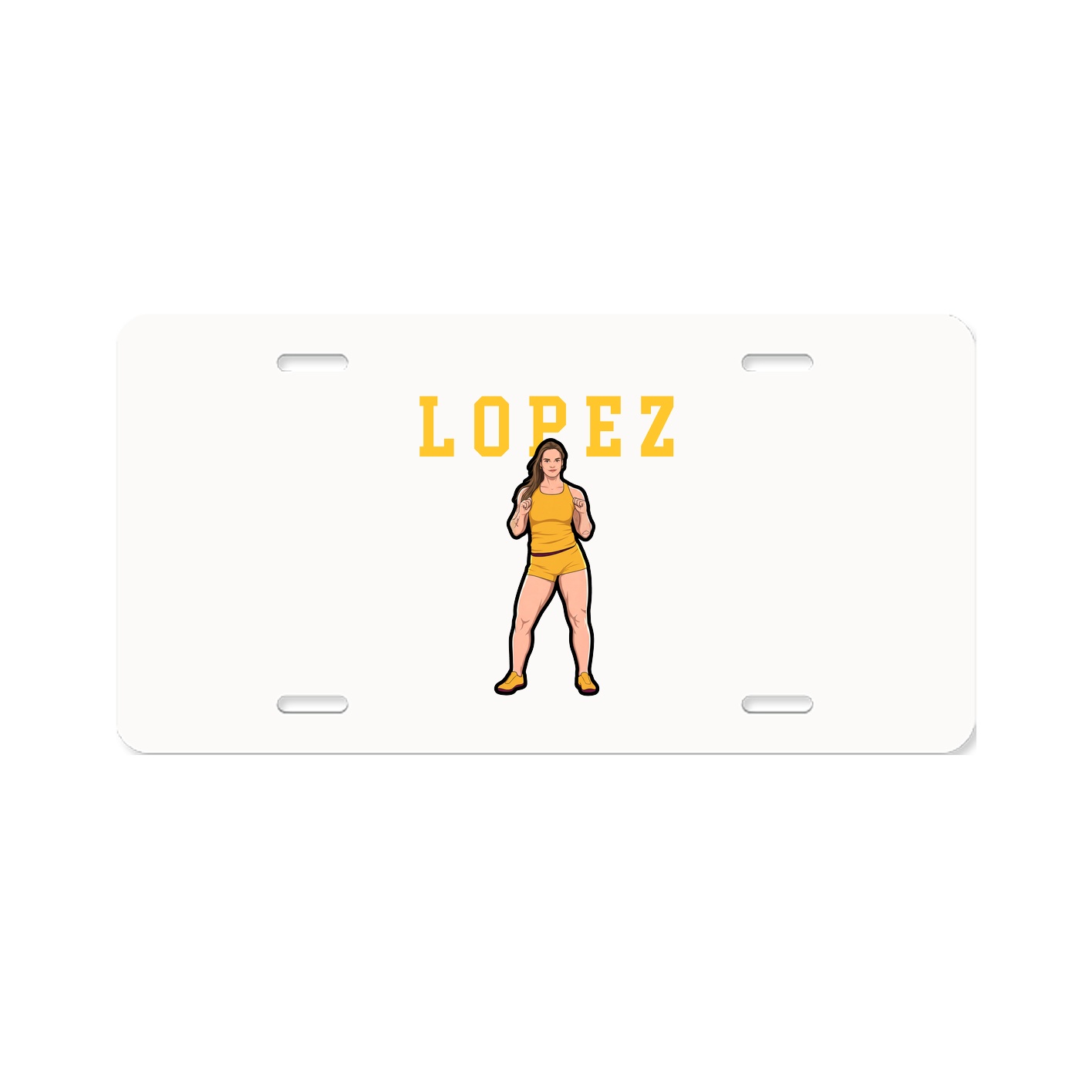 License Plate — Shirsey in Classic