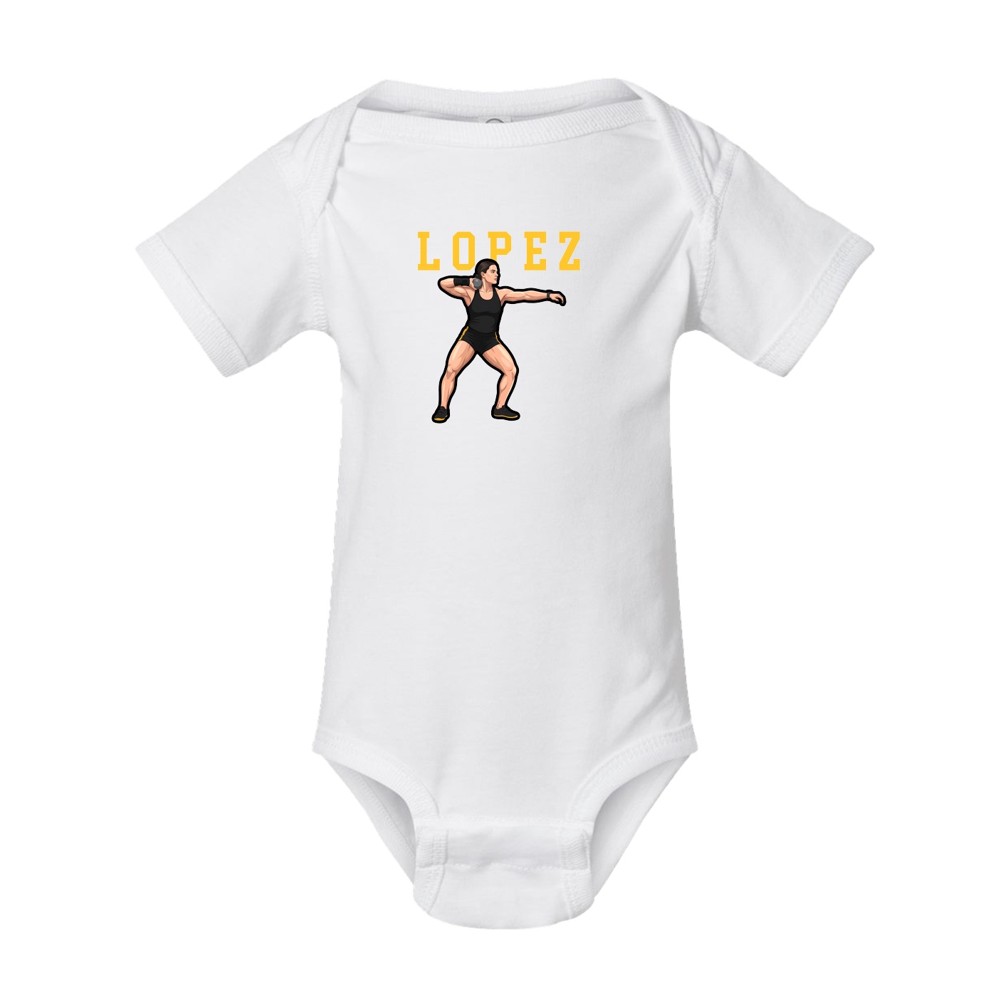 Baby Onesie — Shirsey in White