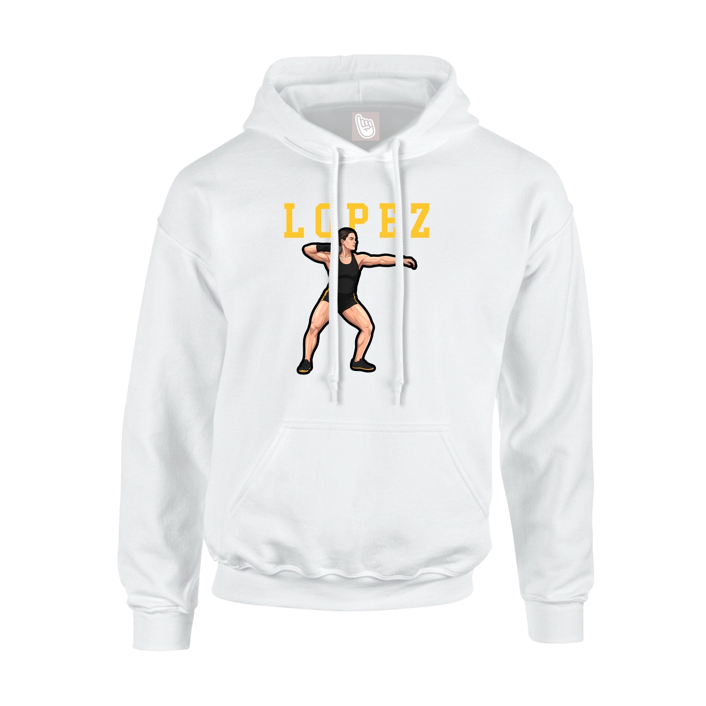 Youth Hoodie — Shirsey in White