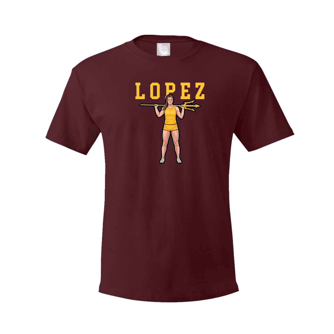 Youth Tee — Shirsey in Maroon