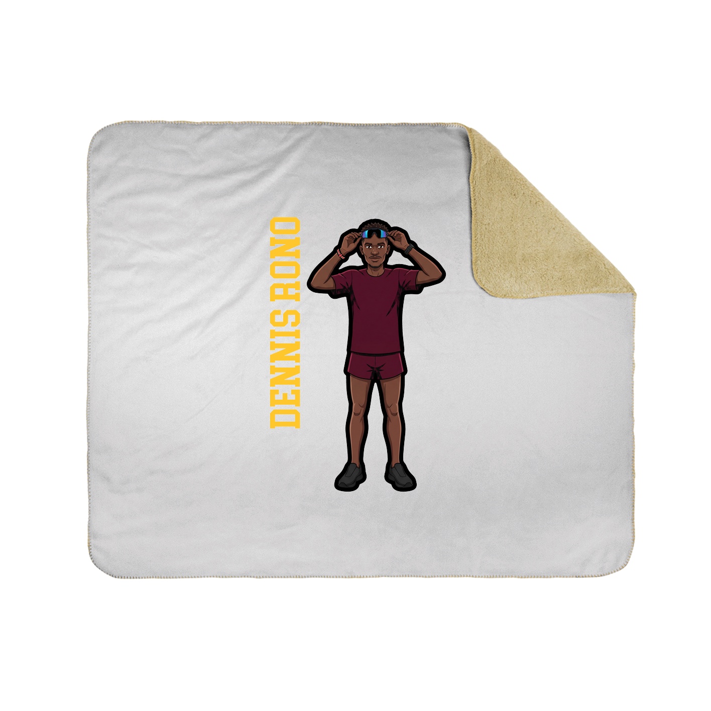 50x60 Sherpa Lined Throw Blanket