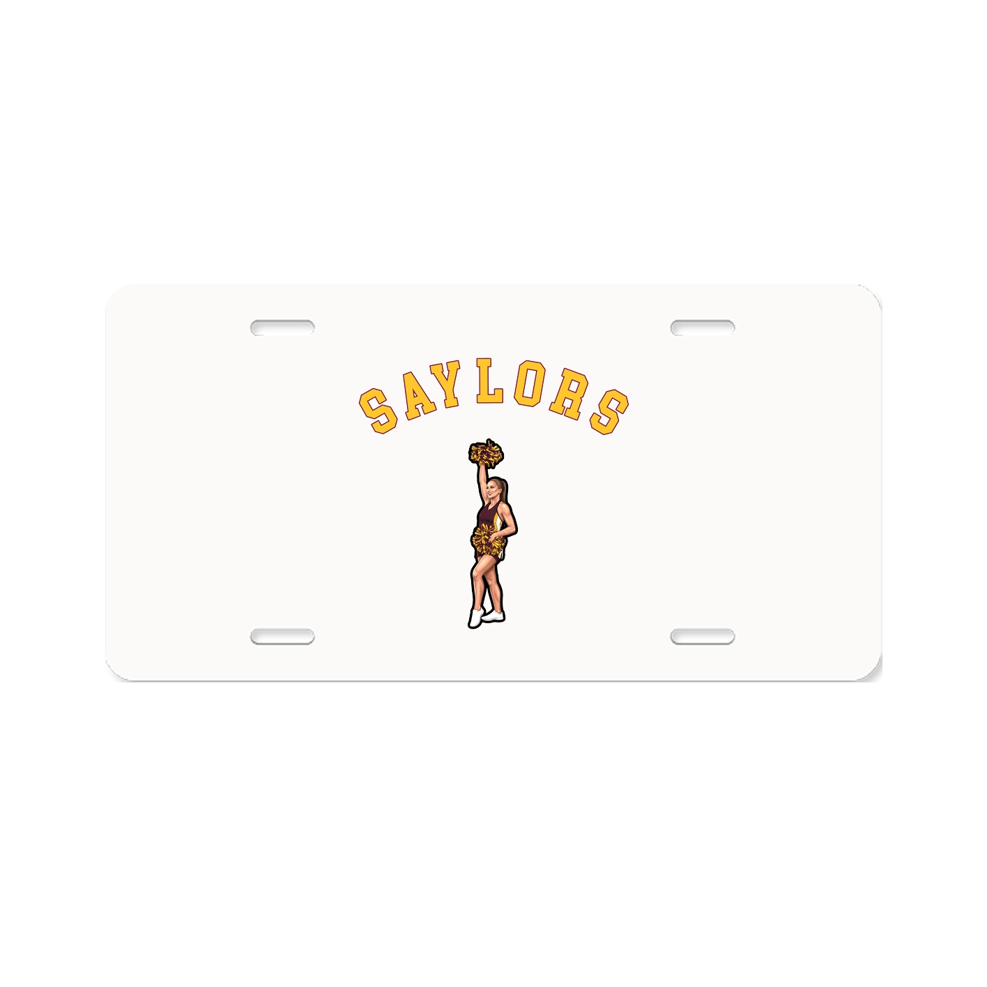 License Plate — Shirsey Arch in Classic