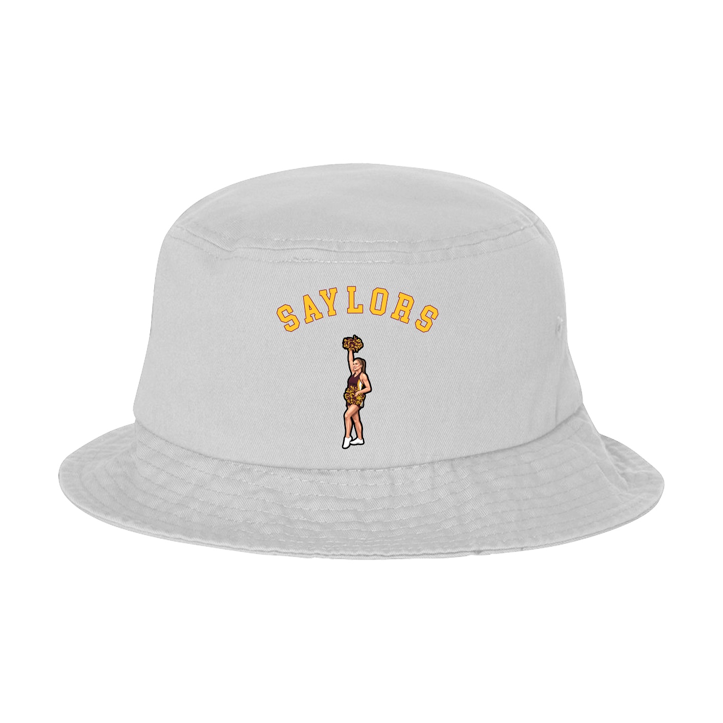 Bucket Cap — Shirsey Arch in White