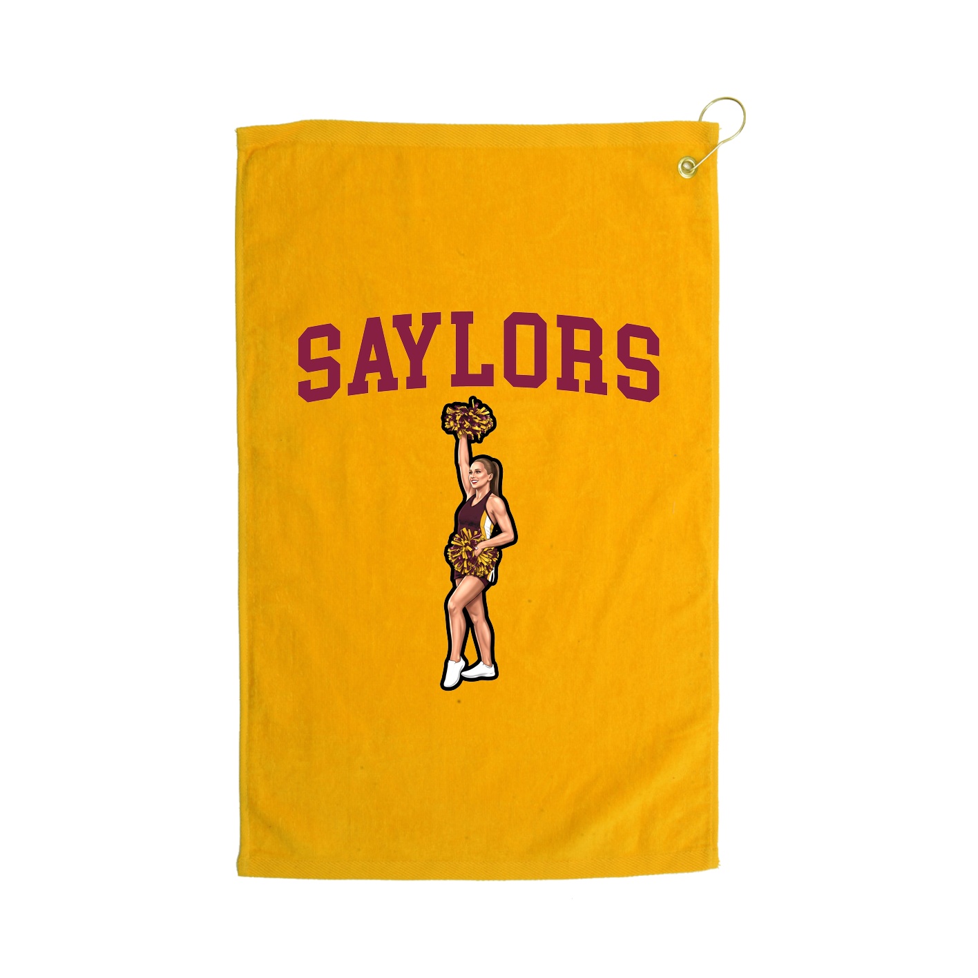 Golf Towel — Shirsey in Gold