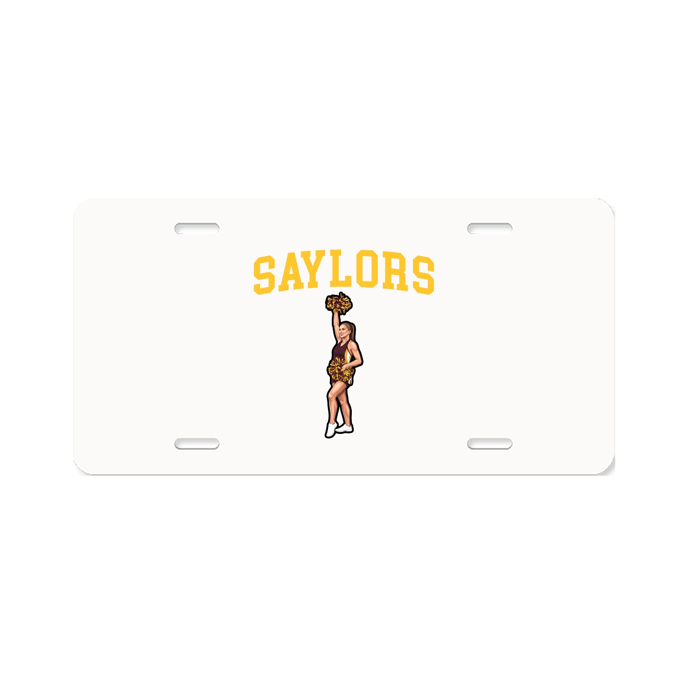 License Plate — Shirsey in Classic