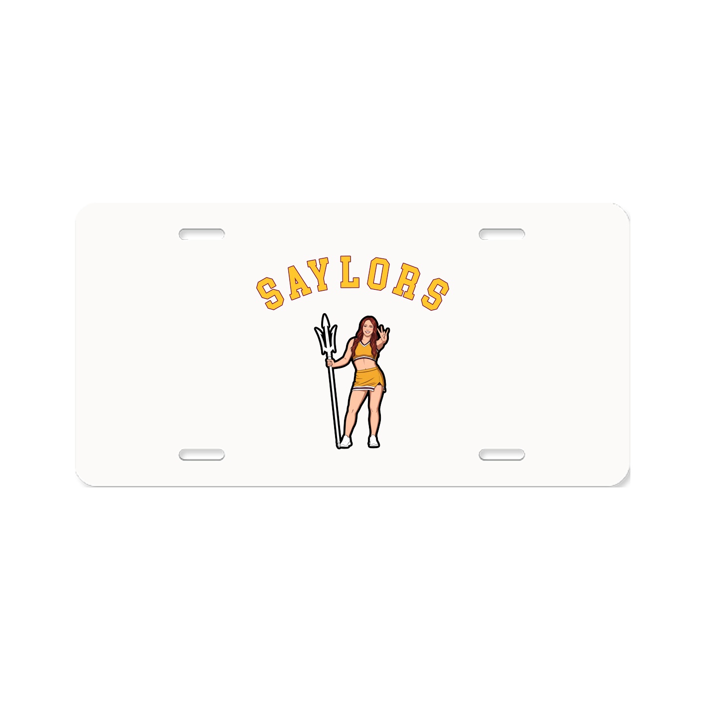 License Plate — Shirsey Arch in Classic