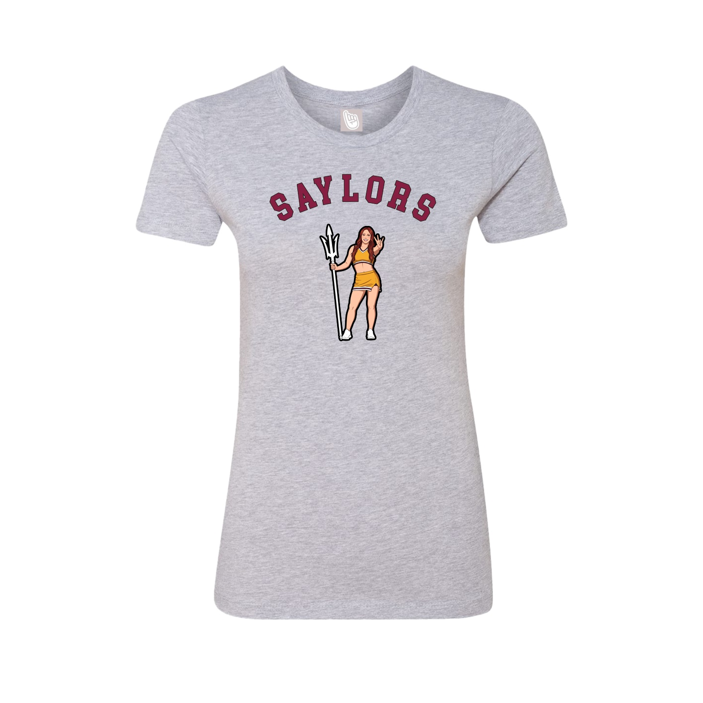 Womens Tee — Shirsey Arch in Grey