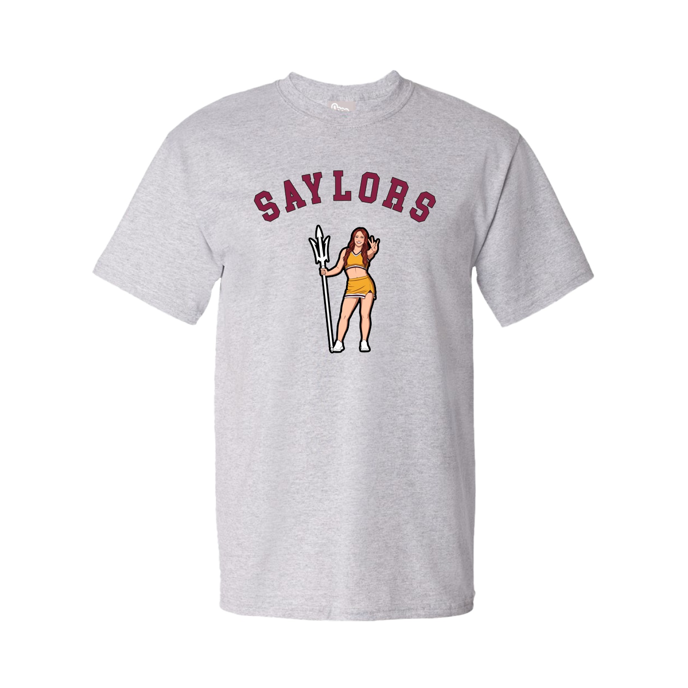 Youth Tee — Shirsey Arch in Grey