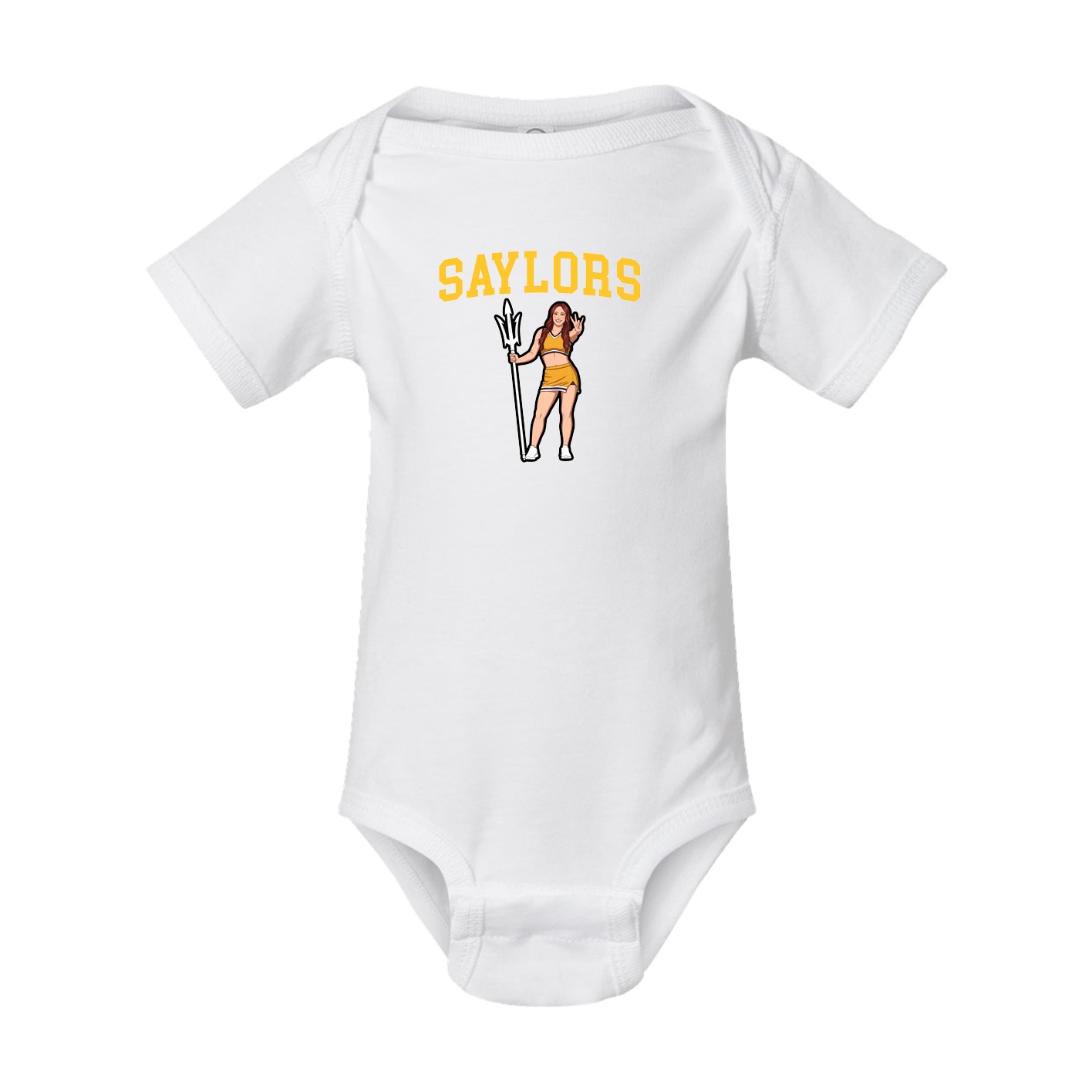 Baby Onesie — Shirsey in White