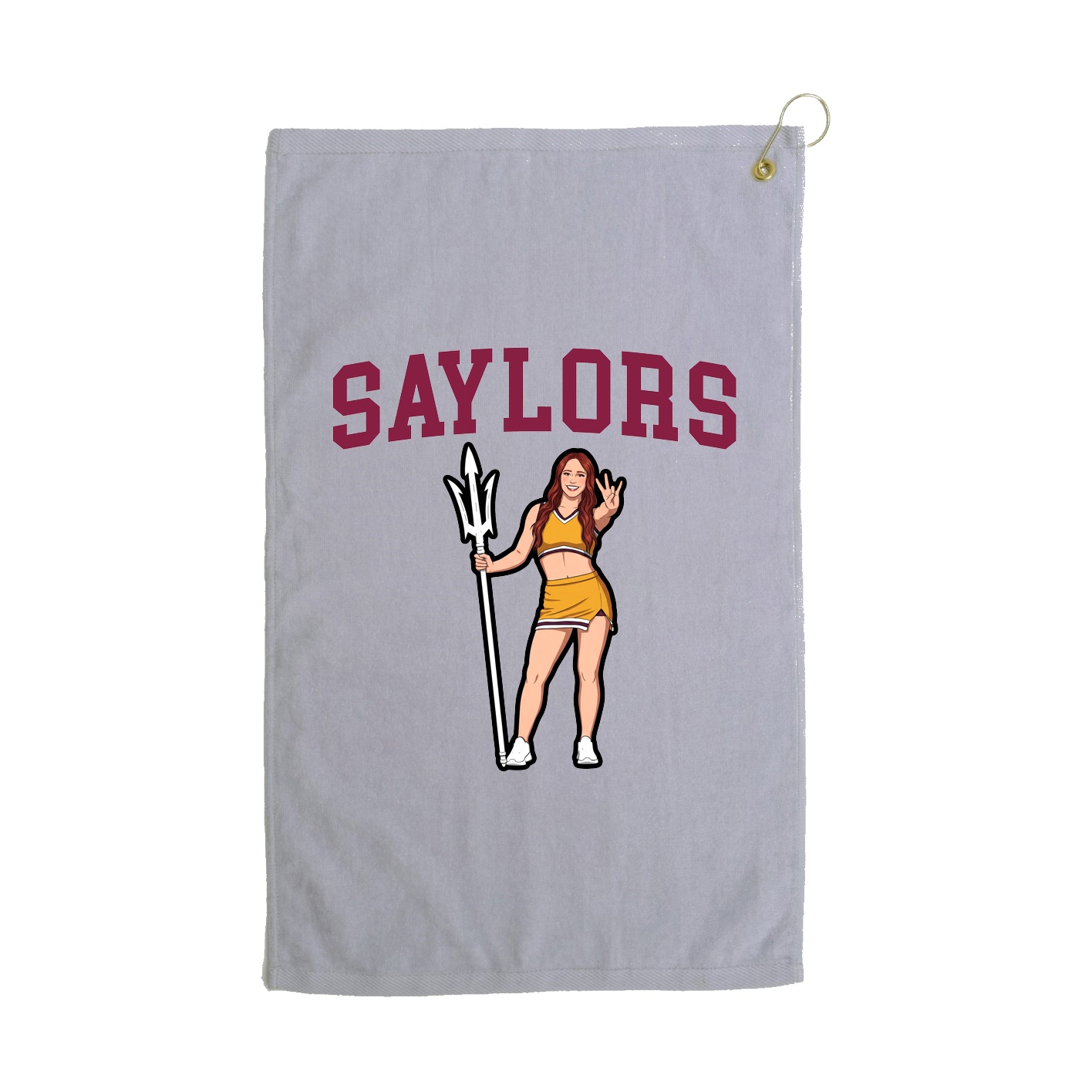 Golf Towel — Shirsey in Grey