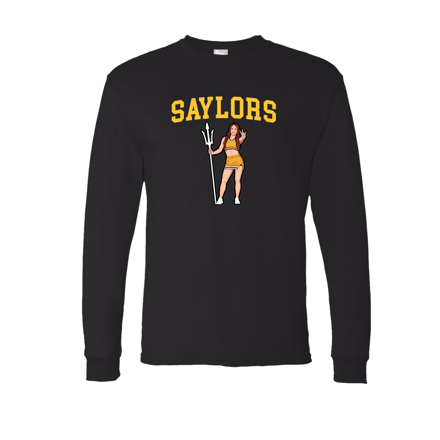 Long Sleeve Tee — Shirsey in Black