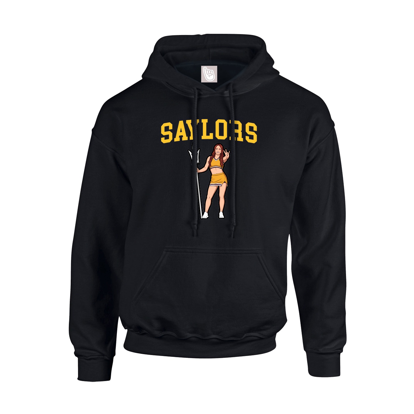Youth Hoodie — Shirsey in Black