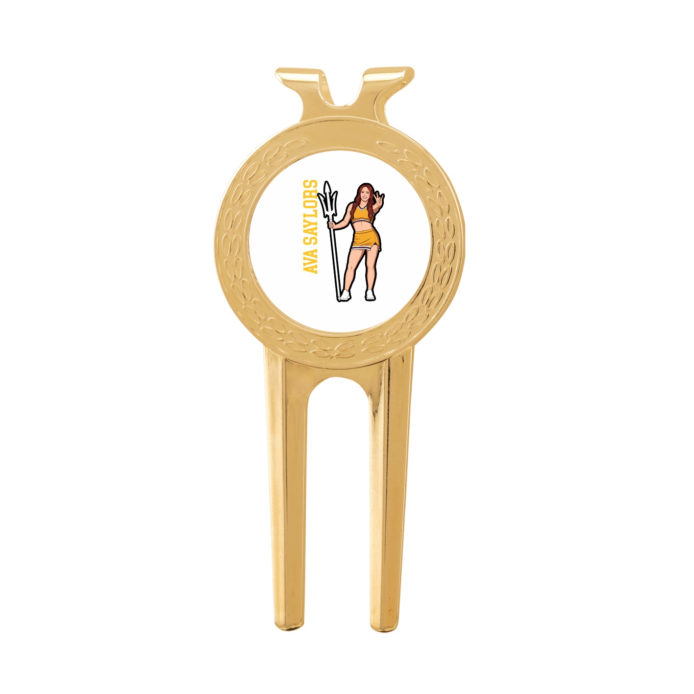 Divot Tool with Ball Marker — Name Vertical in Classic