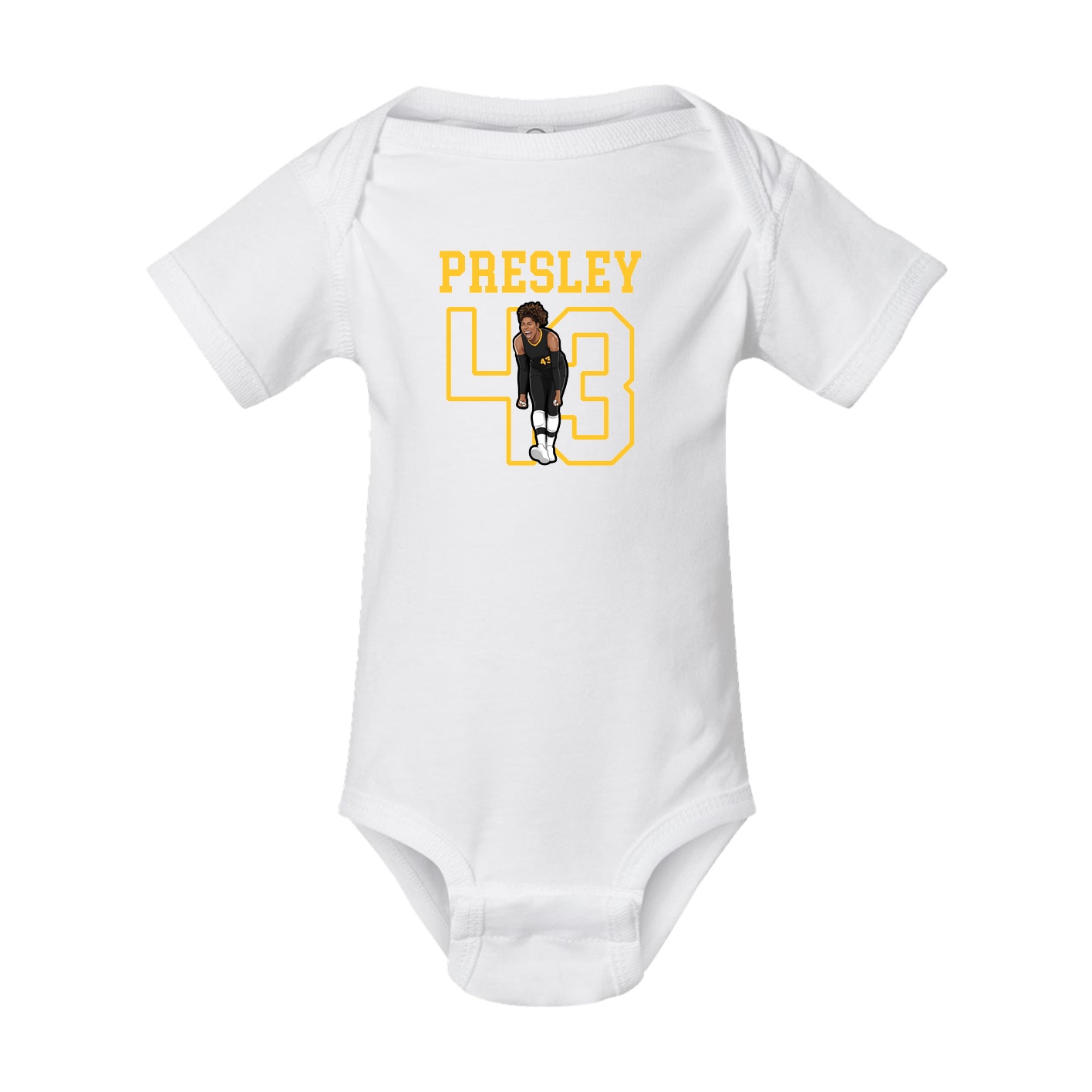 Baby Onesie — Shirsey in White