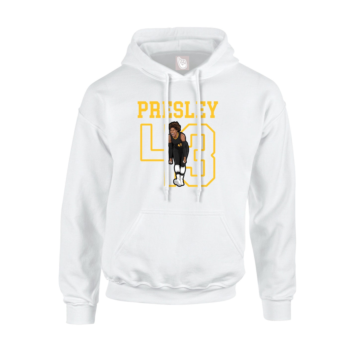 Youth Hoodie — Shirsey in White