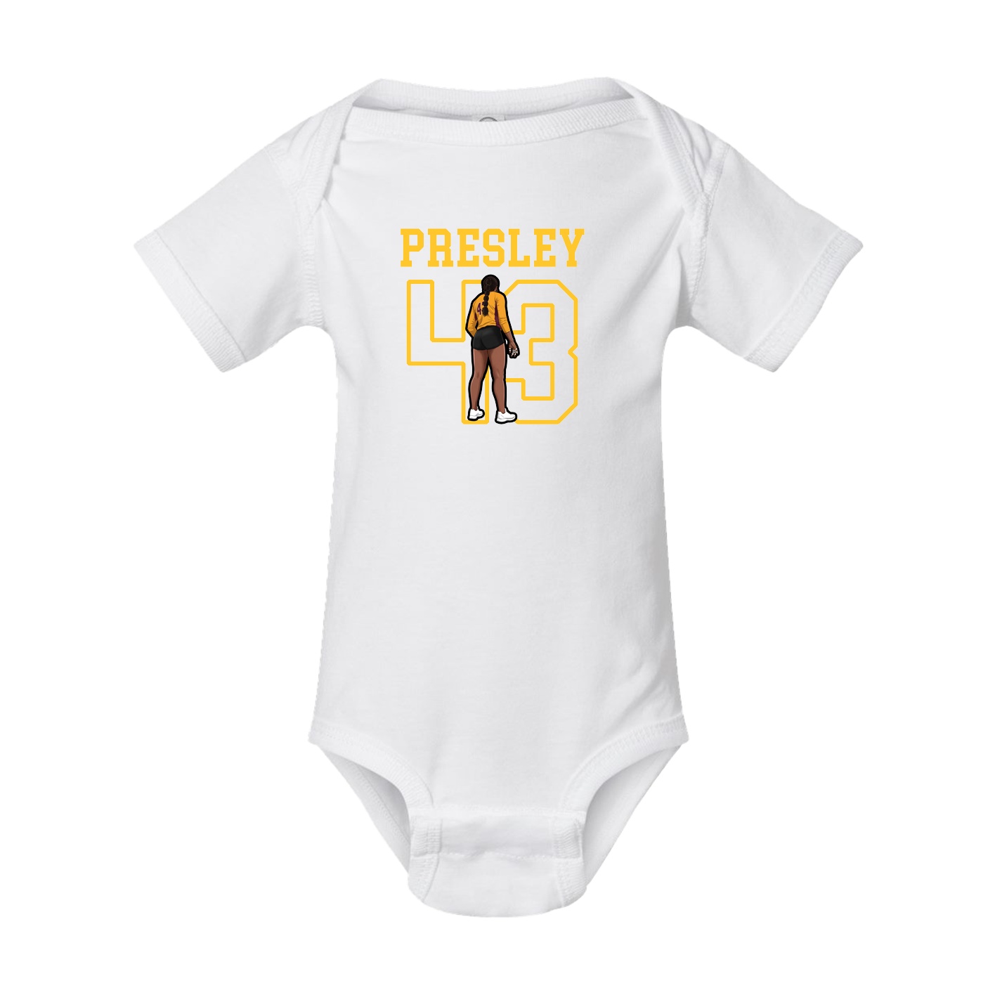 Baby Onesie — Shirsey in White
