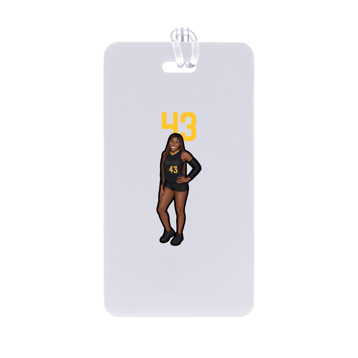 Bag Tag — Number Top in Classic