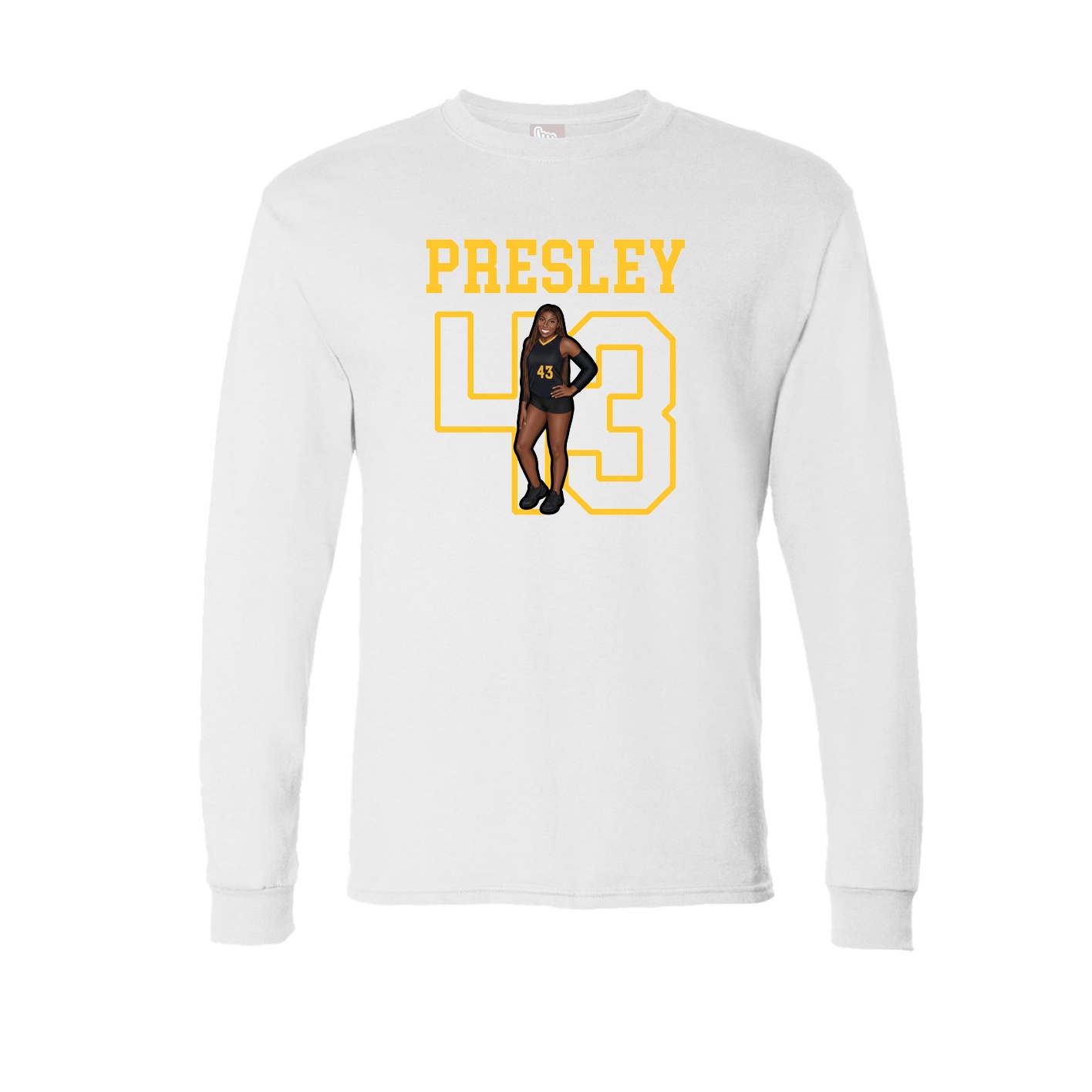 Long Sleeve Tee — Shirsey in White