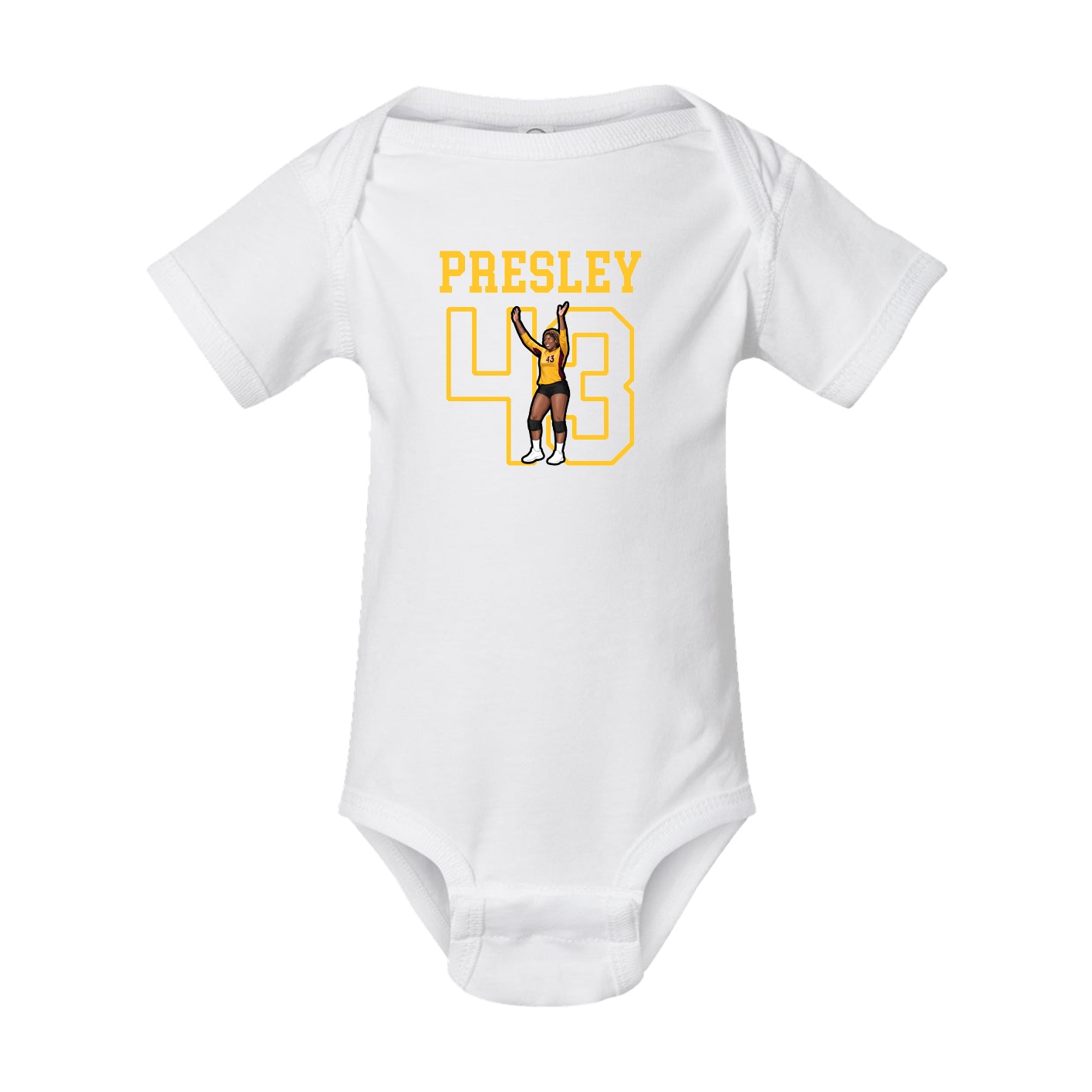 Baby Onesie — Shirsey in White