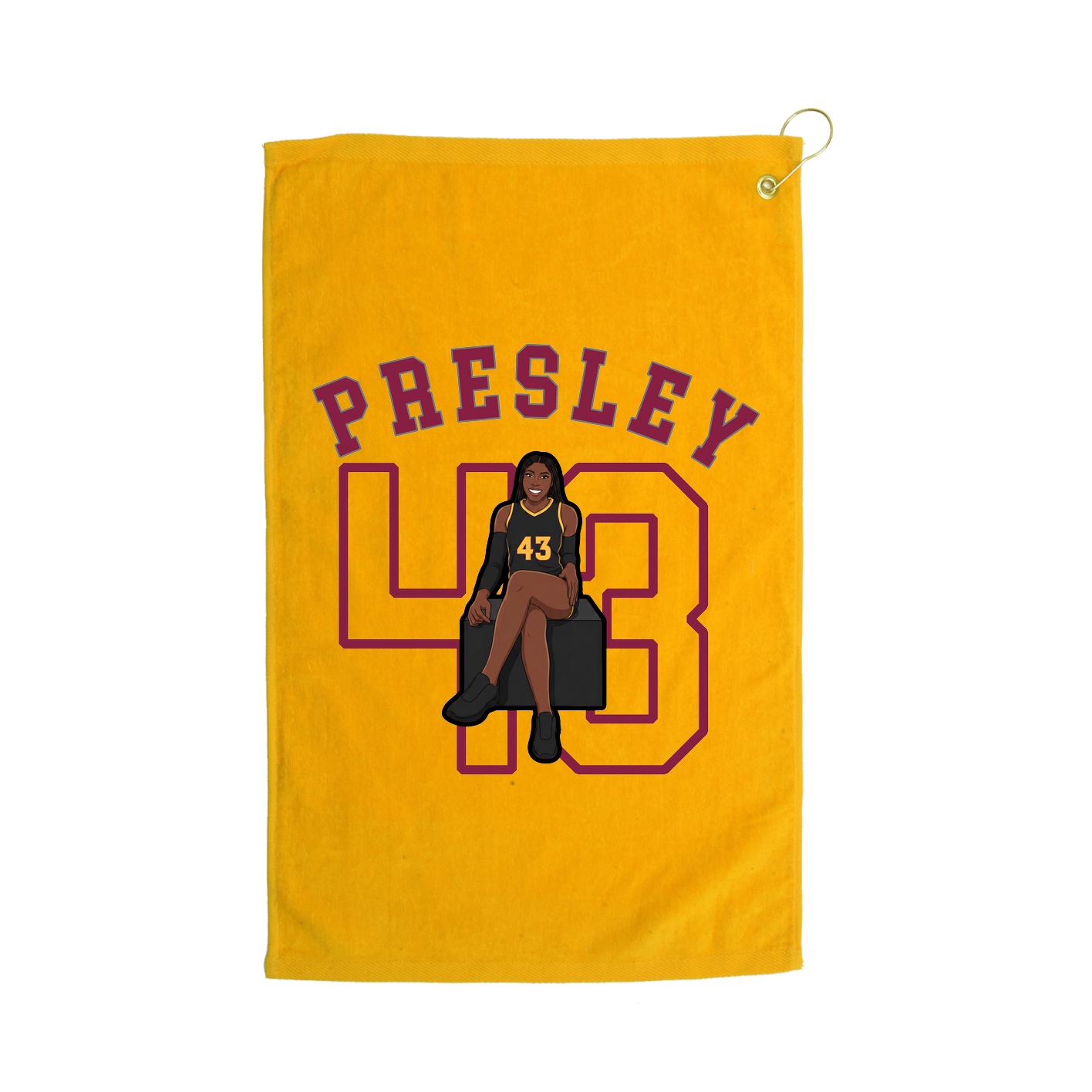 Terry Velour Golf Towel
