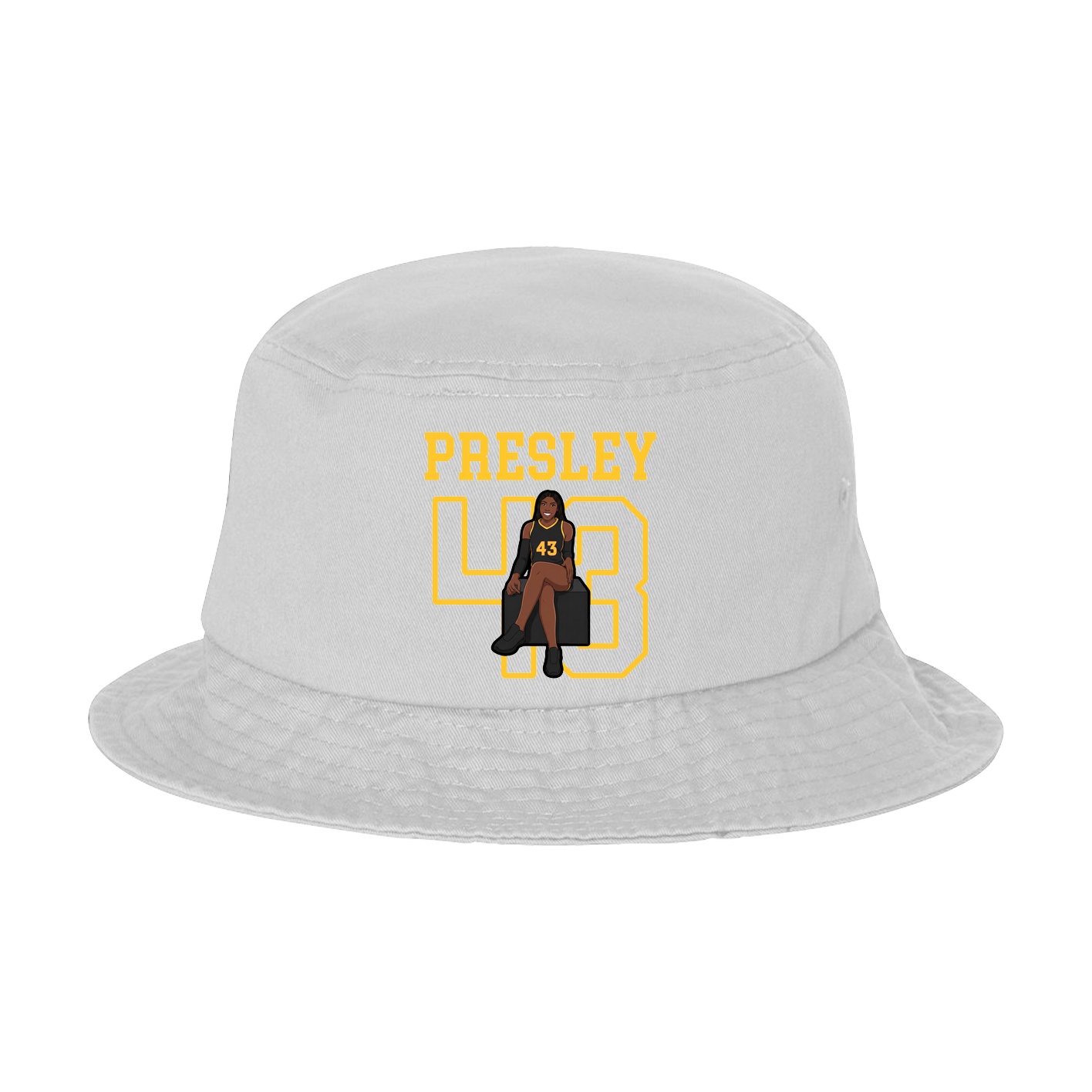 Bucket Cap — Shirsey in White
