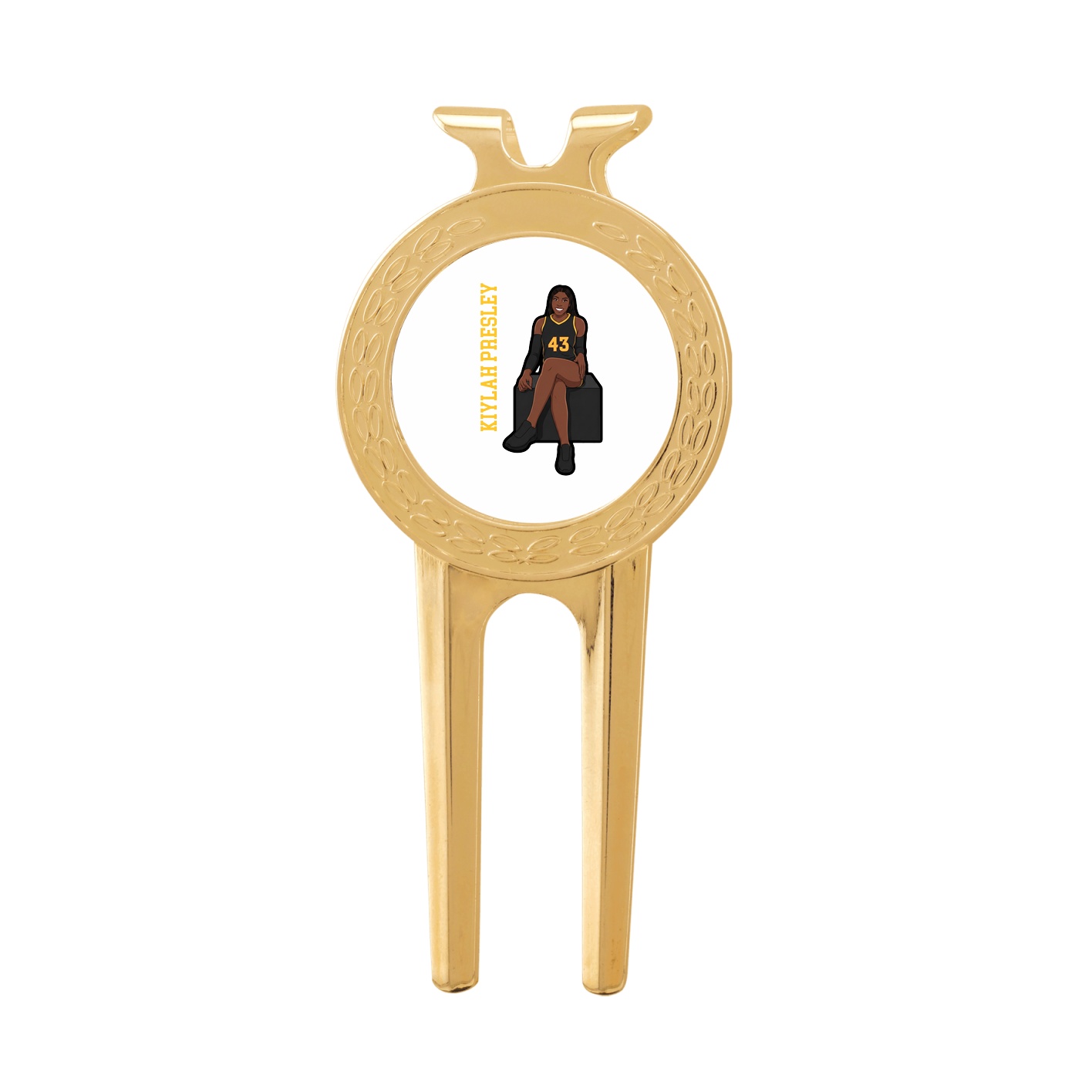 Divot Tool with Ball Marker — Name Vertical in Classic